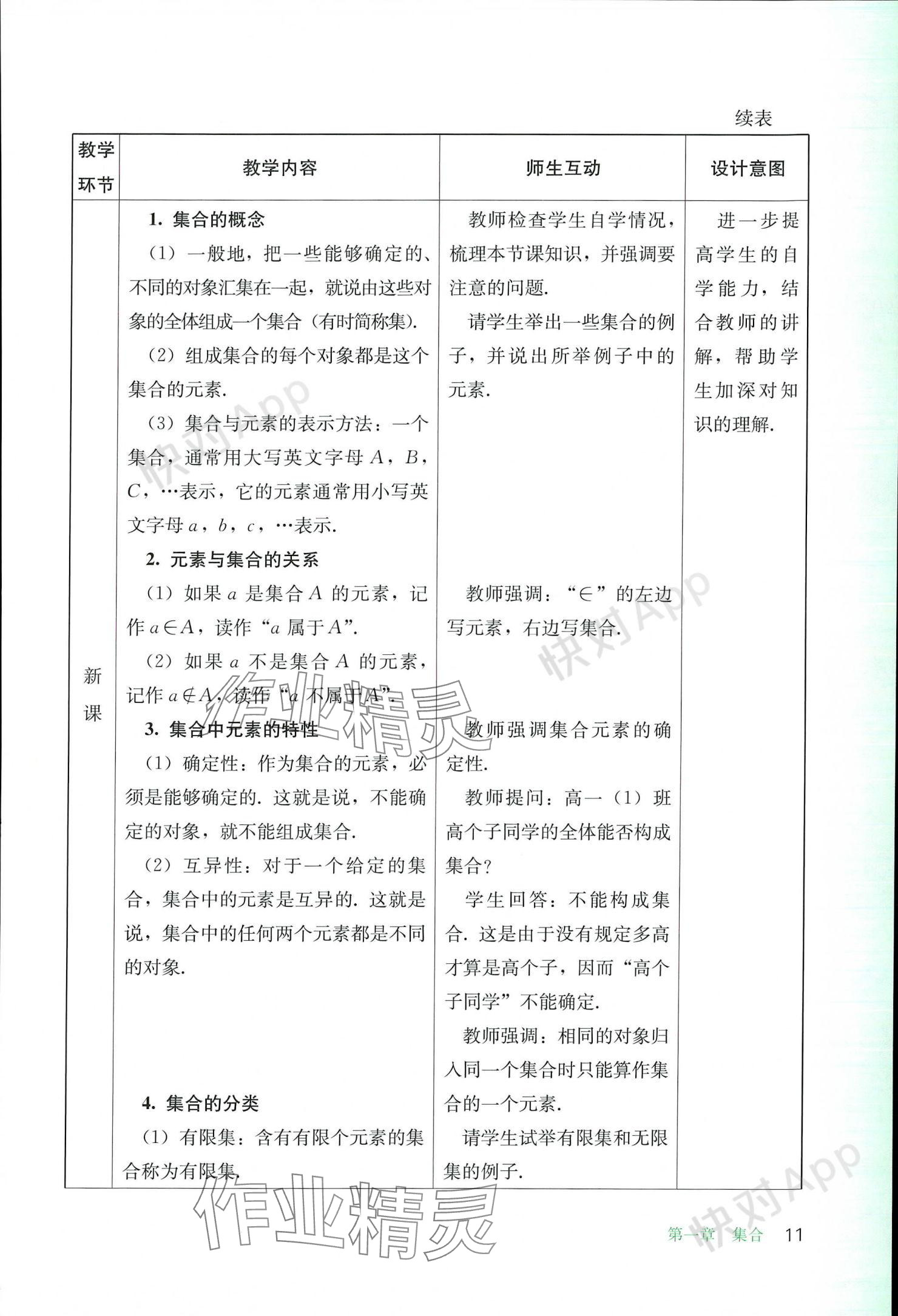 2023年基礎模塊人民教育出版社中職數學上冊 參考答案第11頁