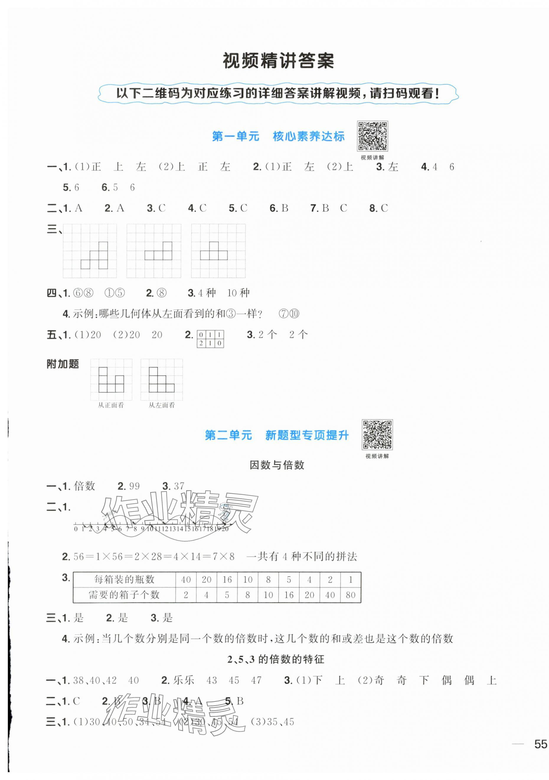 2024年陽光同學(xué)一線名師全優(yōu)好卷五年級數(shù)學(xué)下冊人教版 第1頁