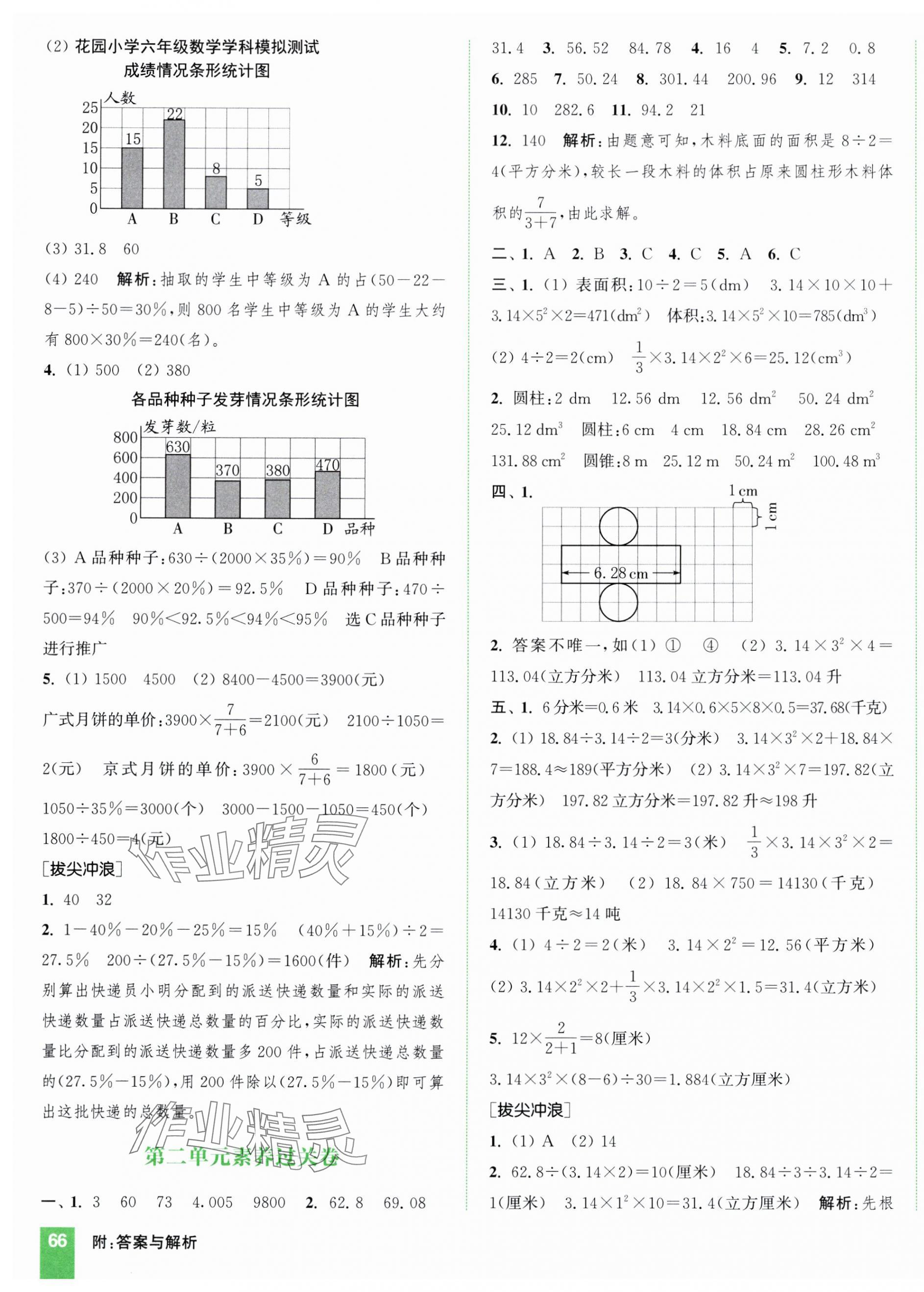 2025年通城學(xué)典拔尖大試卷六年級數(shù)學(xué)下冊蘇教版江蘇專版 第3頁