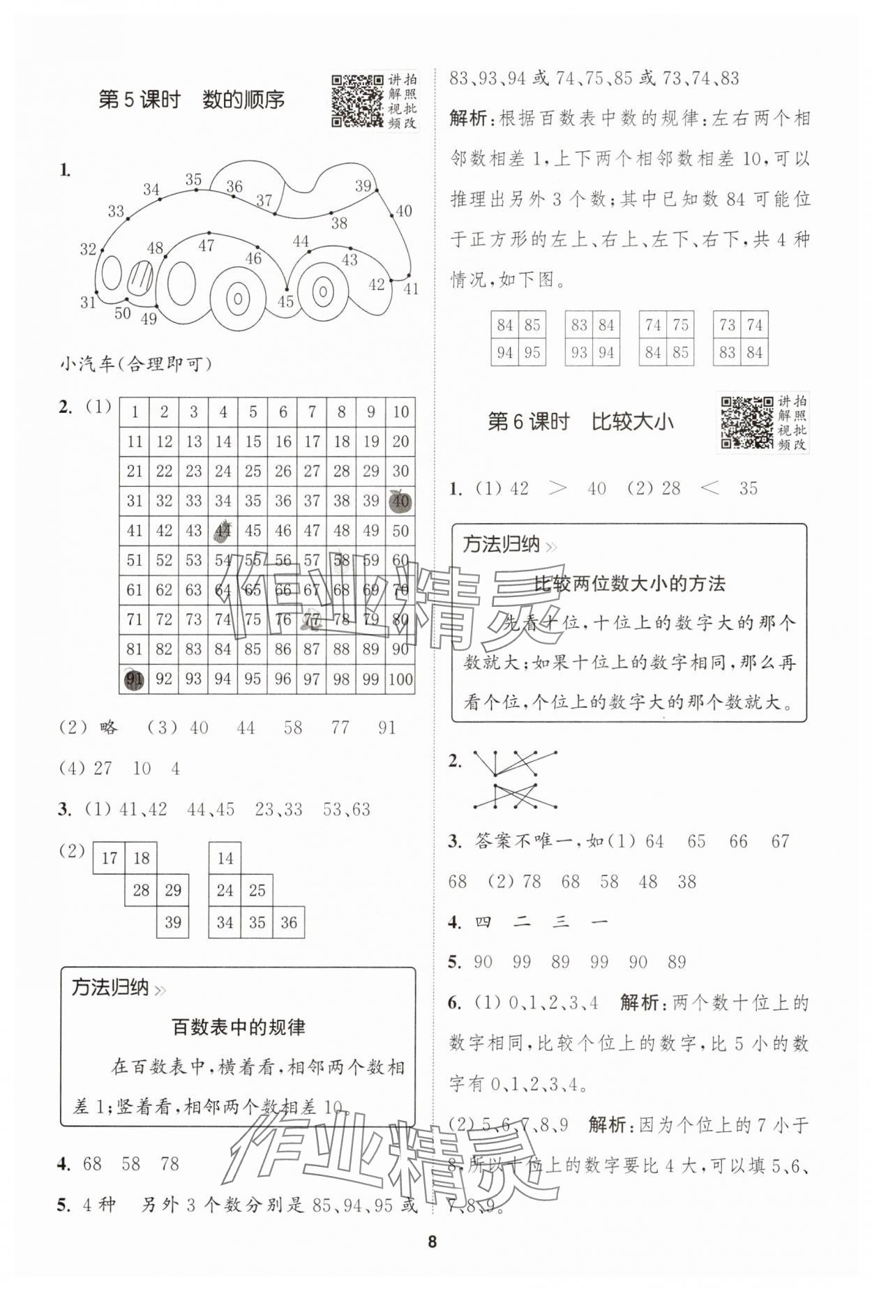 2025年拔尖特训一年级数学下册人教版 第8页