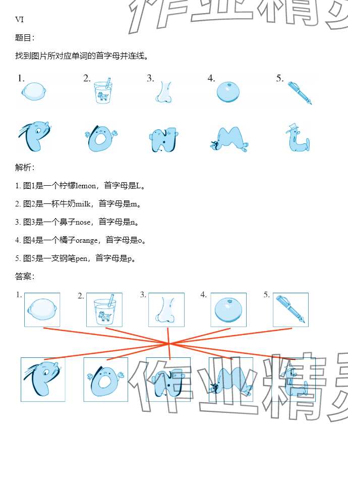 2024年同步實(shí)踐評(píng)價(jià)課程基礎(chǔ)訓(xùn)練三年級(jí)英語上冊(cè)湘少版 參考答案第40頁