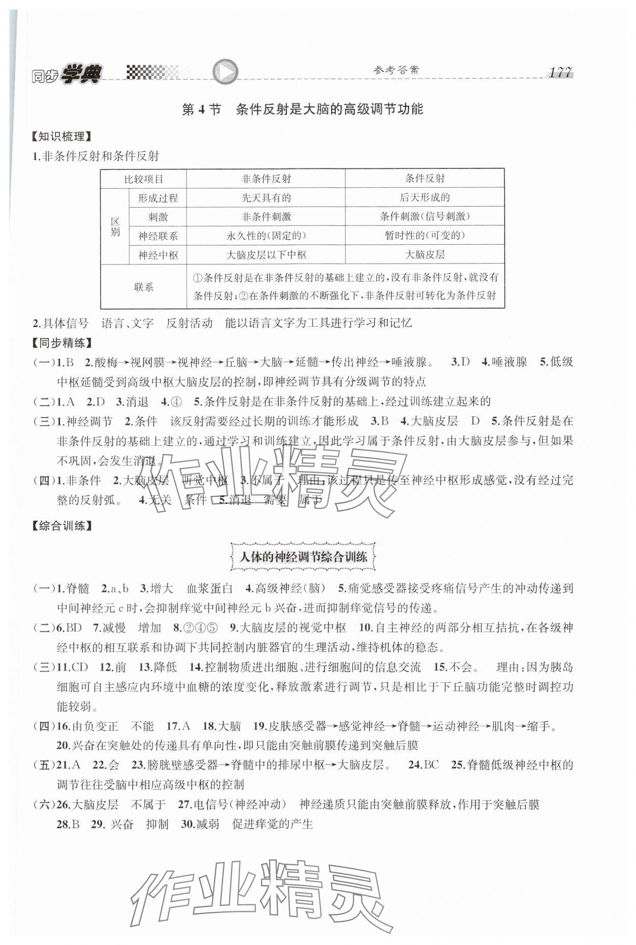 2023年惠宇文化同步學(xué)典高中生物選擇性必修1滬教版 第5頁