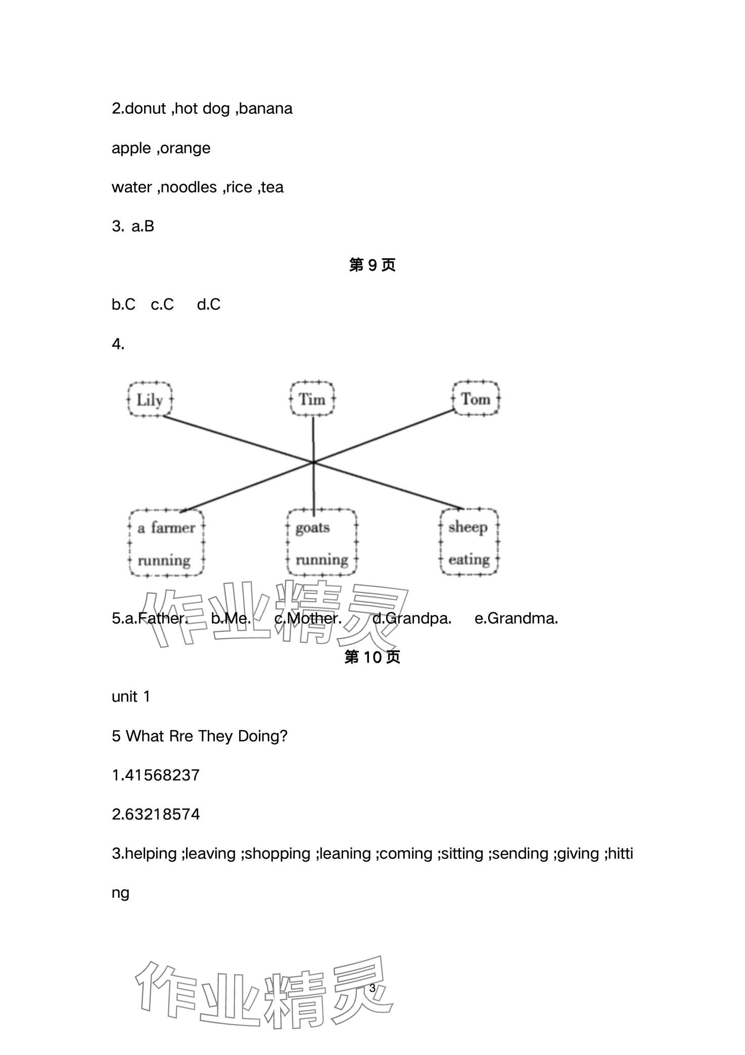 2024年同步練習(xí)冊(cè)河北教育出版社五年級(jí)英語(yǔ)下冊(cè)冀教版 第3頁(yè)