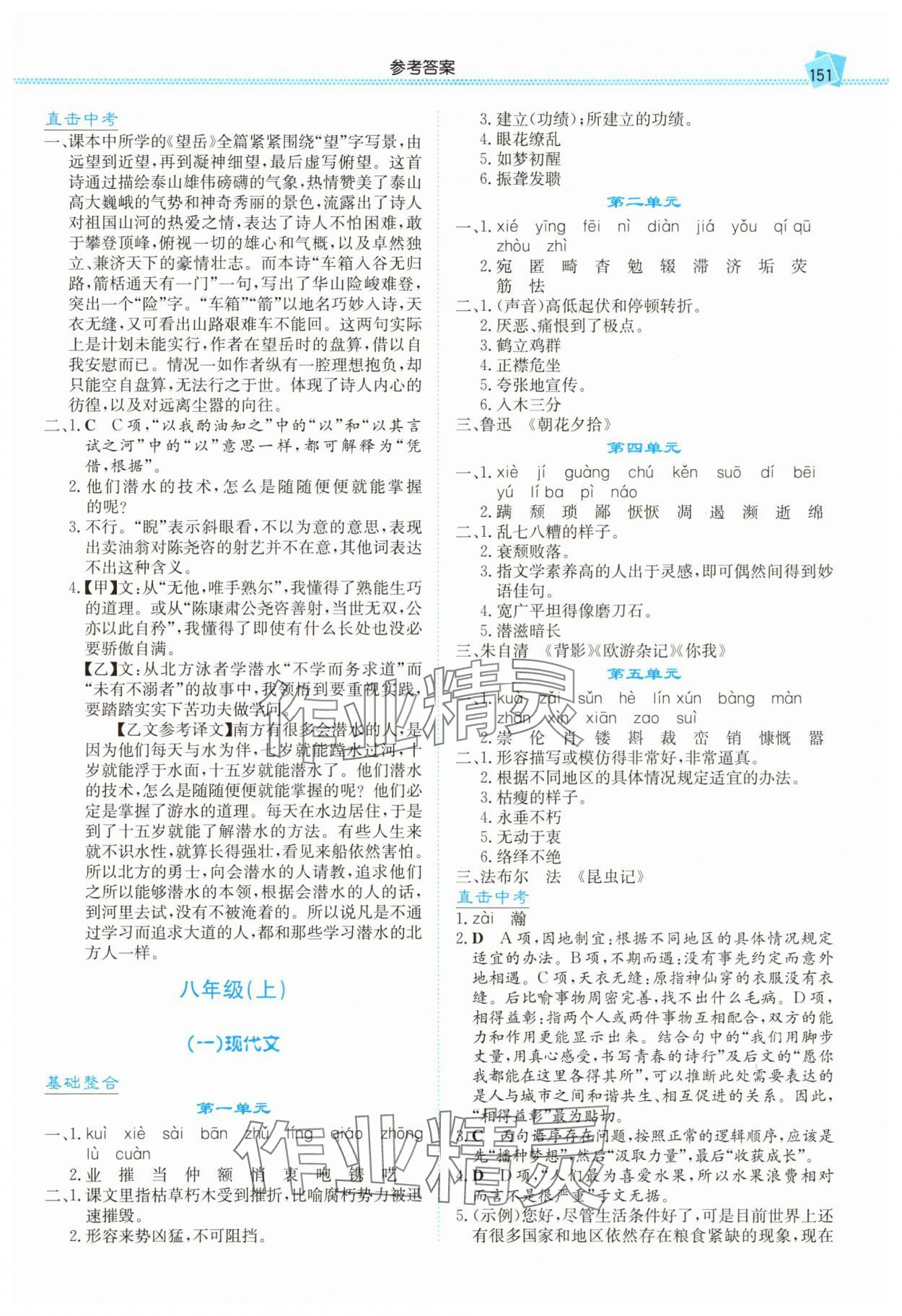 2025年湘教考苑中考總復(fù)習(xí)語(yǔ)文永州專(zhuān)版 第5頁(yè)