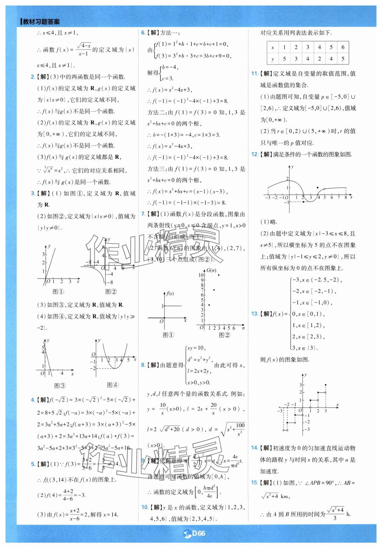 2025年教材劃重點(diǎn)高中數(shù)學(xué)必修第一冊(cè)人教版 第10頁(yè)