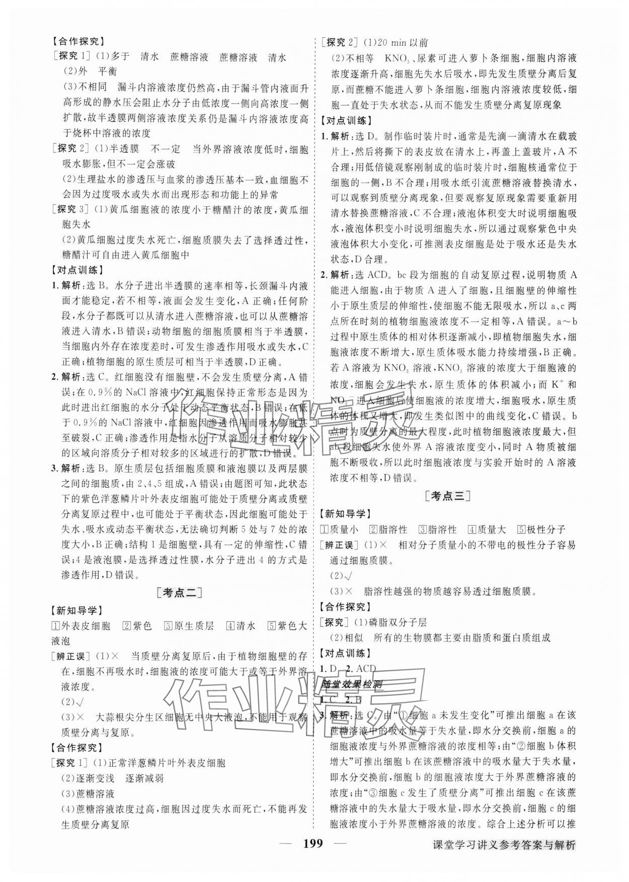 2025年高中同步创新课堂优化方案生物必修1苏教版 第11页