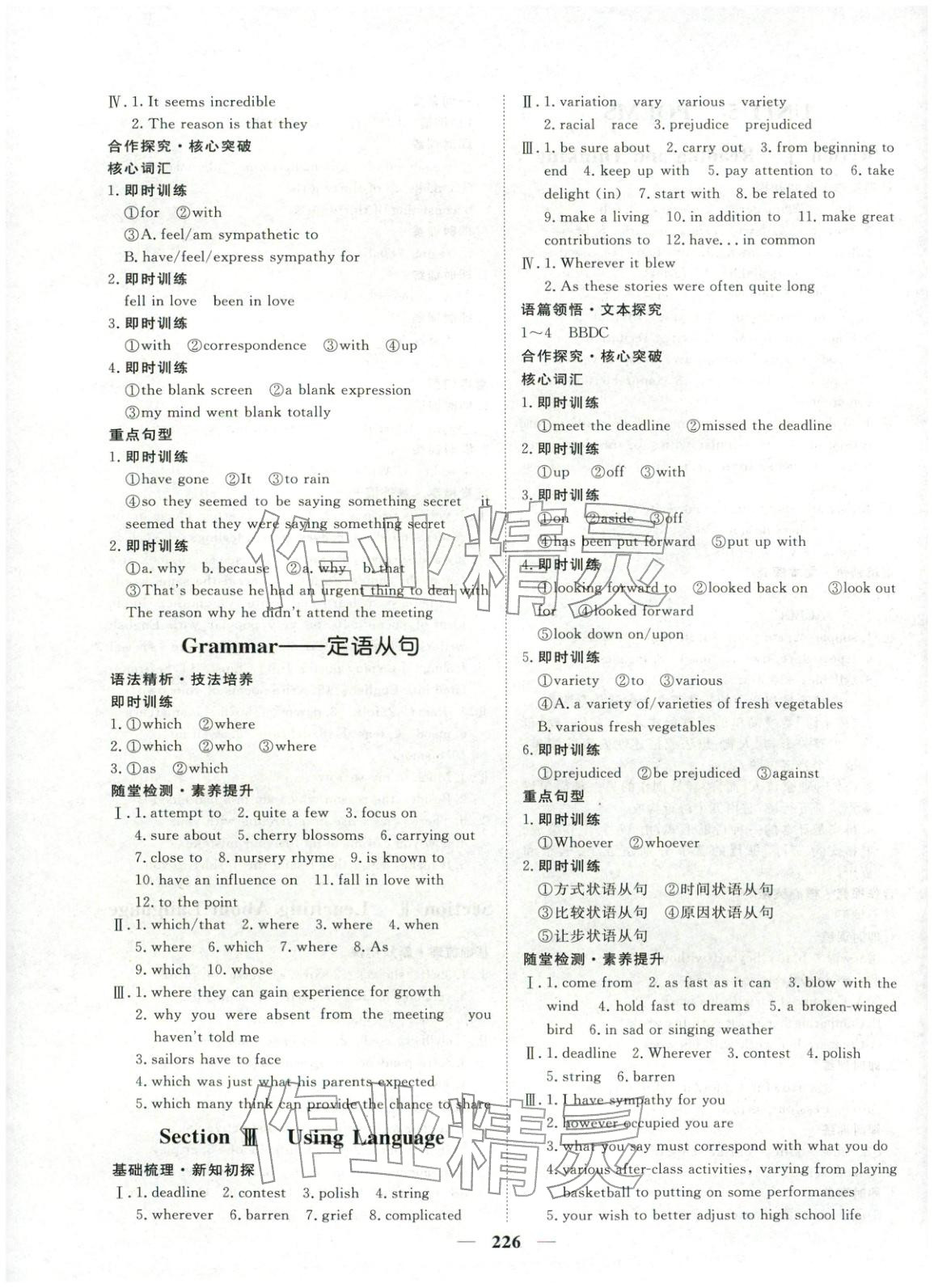 2025年维课金版高中英语选择性必修第三册&nbsp;第13页