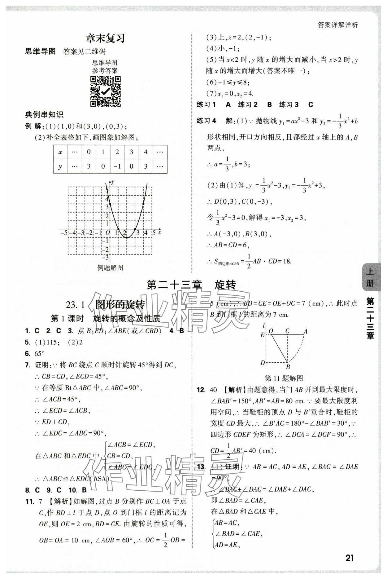 2025年萬唯中考情境題九年級(jí)數(shù)學(xué)全一冊(cè)人教版 第21頁