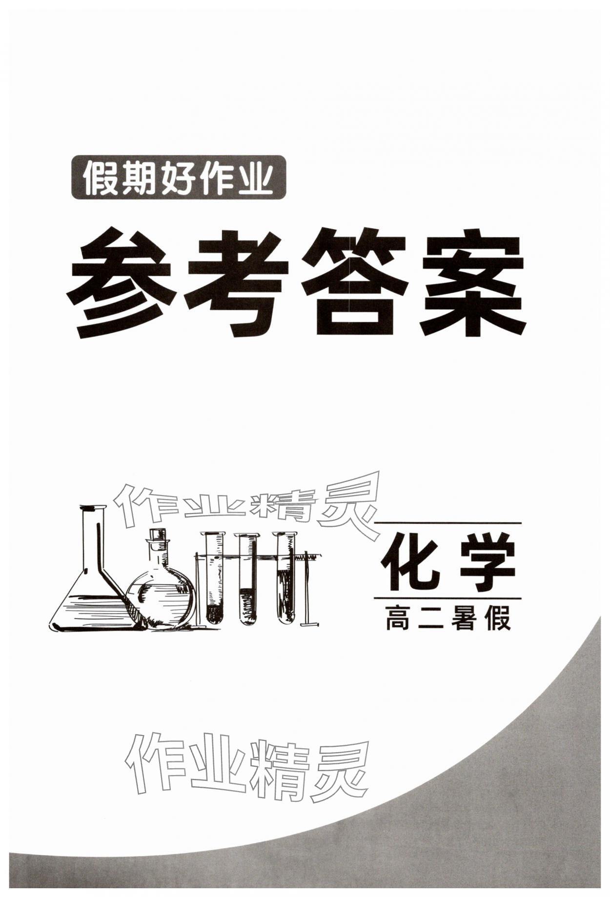 2025年假期好作業(yè)暨期末復(fù)習(xí)暑假高二化學(xué) 第1頁