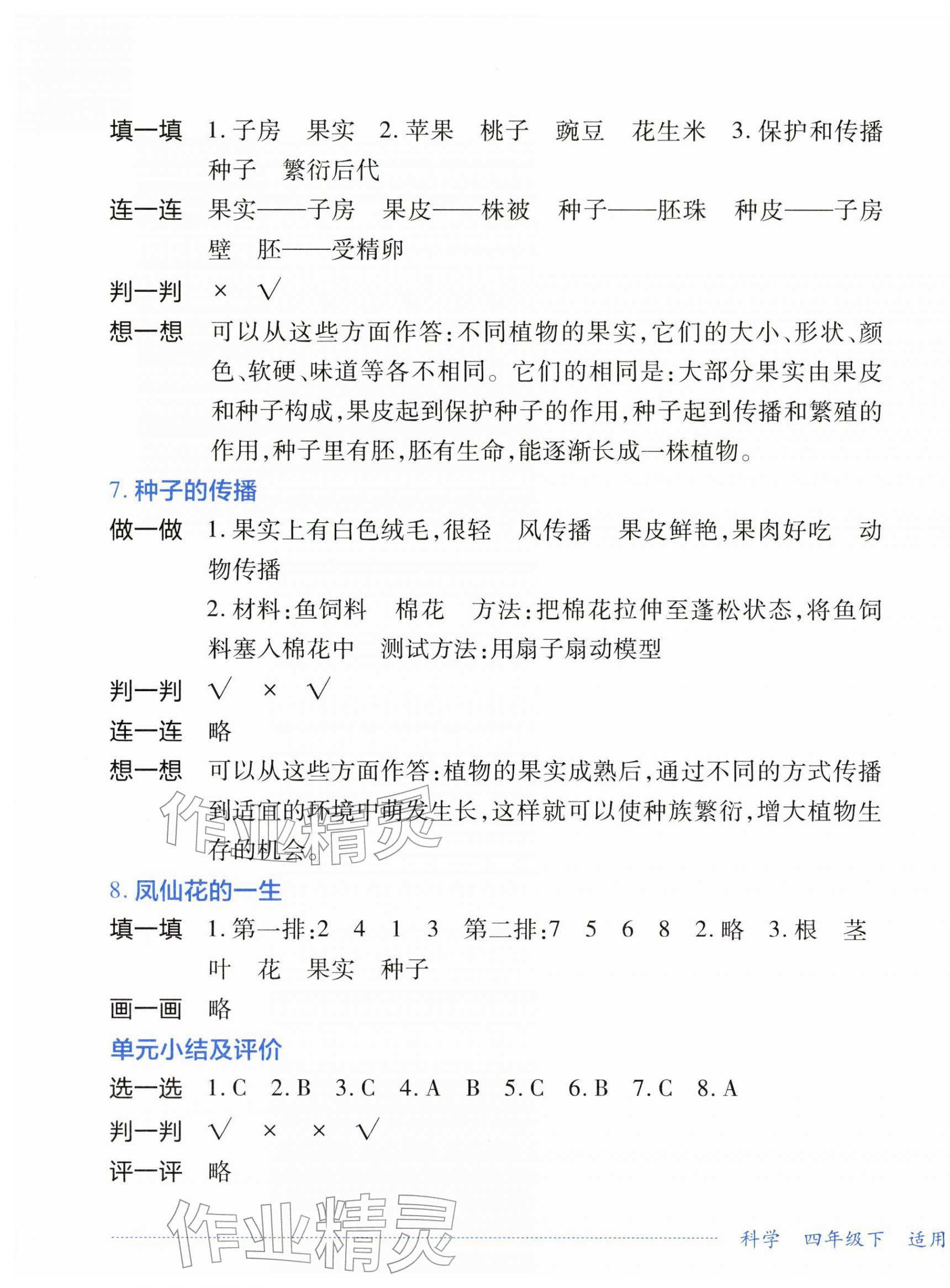 2026年学习实践园地四年级科学下册教科版&nbsp;第3页