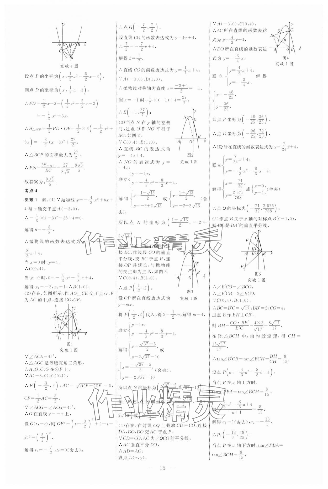 2025年全程导航初中总复习数学人教版临沂专版 第15页