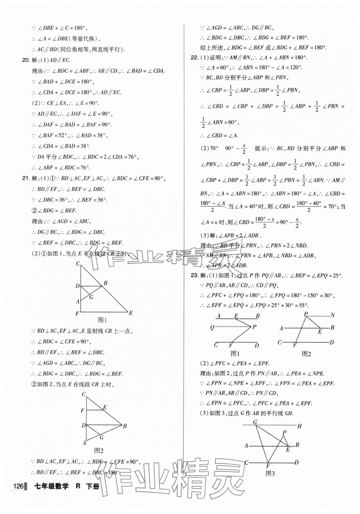 2025年遼寧作業分層培優學案七年級數學下冊人教版 第6頁