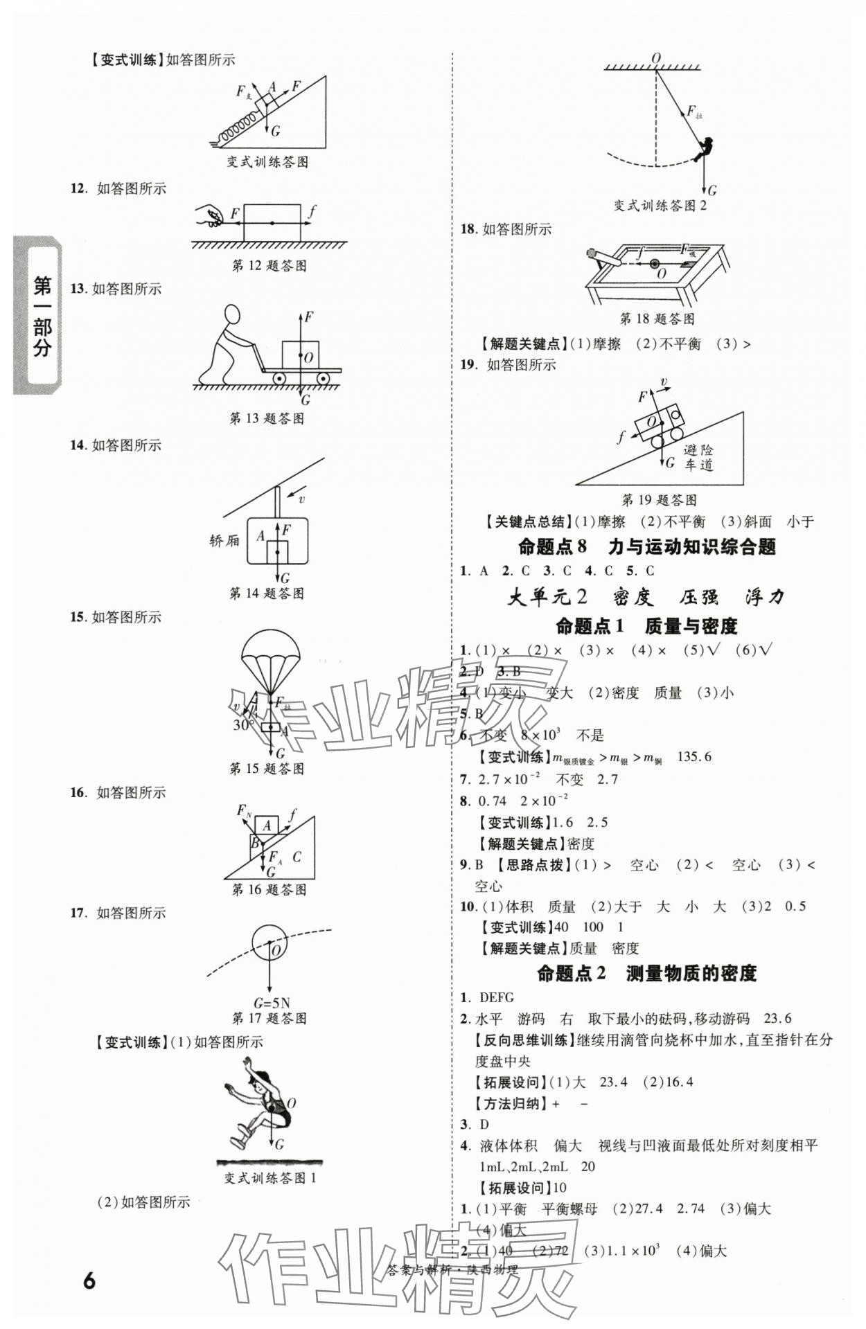 2024年一戰(zhàn)成名考前新方案物理陜西專版 第6頁