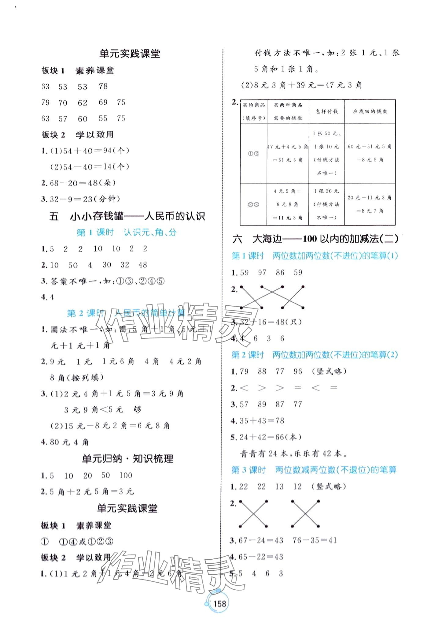 2024年黃岡名師天天練一年級(jí)數(shù)學(xué)下冊(cè)青島版五四制 第4頁(yè)