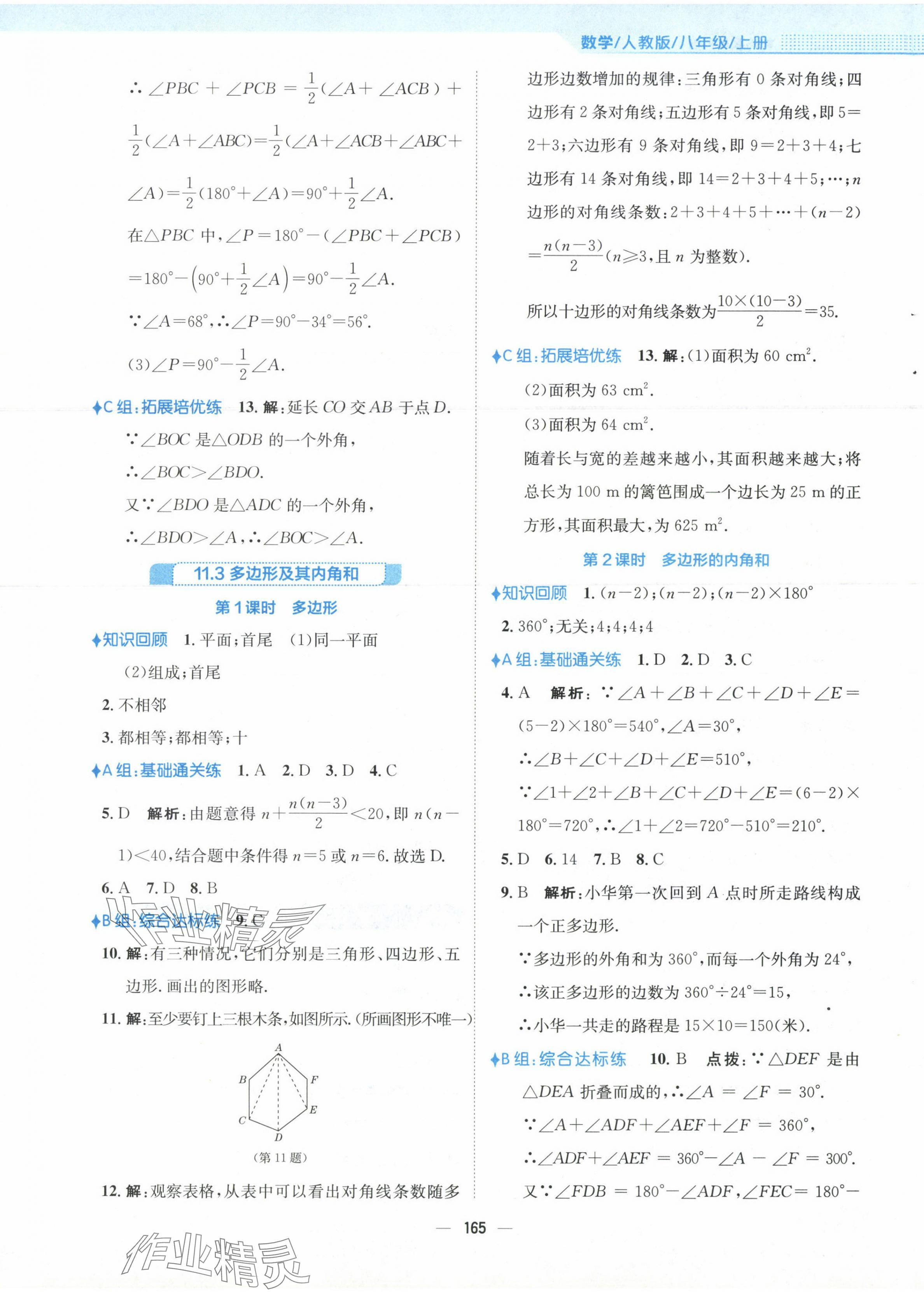 2023年新编基础训练八年级数学上册人教版 第5页