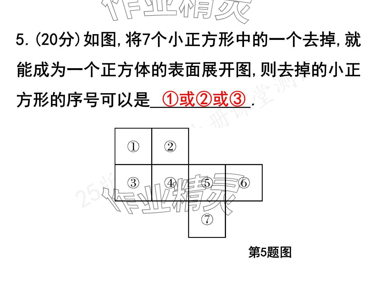 2024年一本通武漢出版社七年級(jí)數(shù)學(xué)上冊(cè)北師大版核心板 參考答案第14頁(yè)