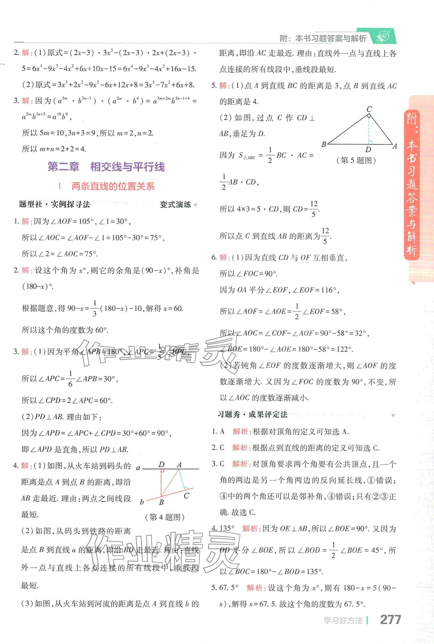 2024年倍速學習法七年級數(shù)學下冊北師大版 第7頁