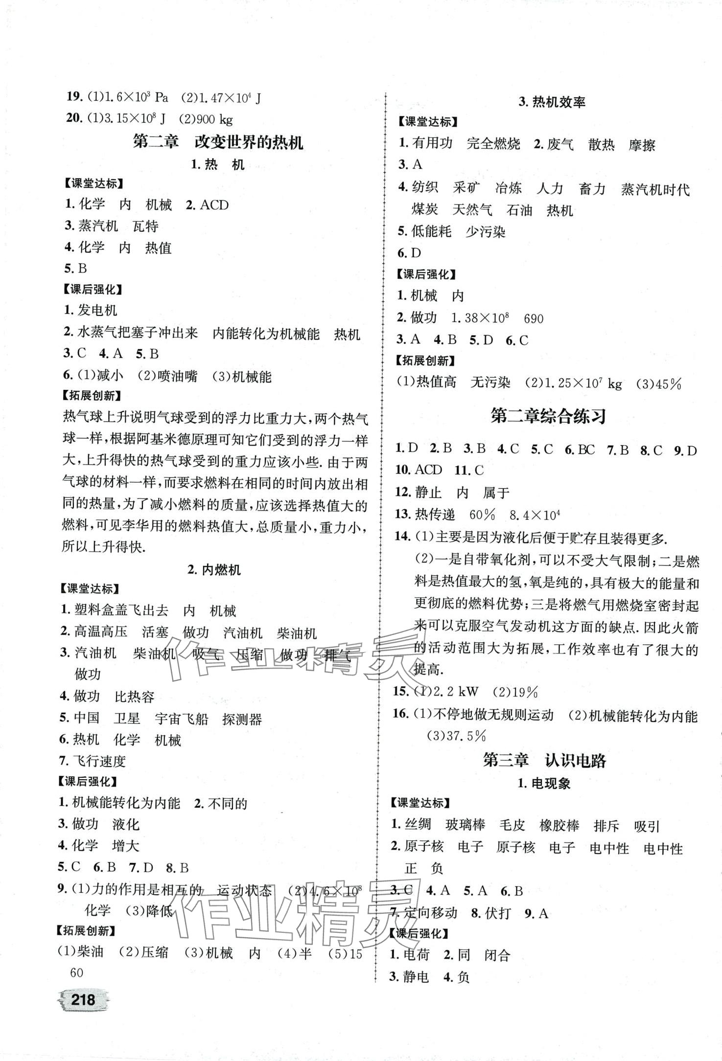 2024年桂壯紅皮書題優課時練物理中考教科版 第2頁