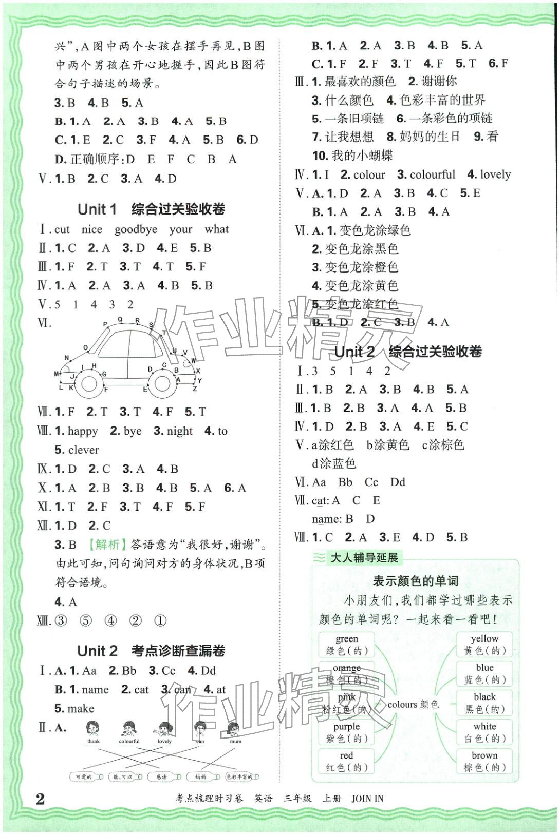 2025年王朝霞考點(diǎn)梳理時(shí)習(xí)卷三年級(jí)英語(yǔ)上冊(cè)Join in&nbsp;第2頁(yè)