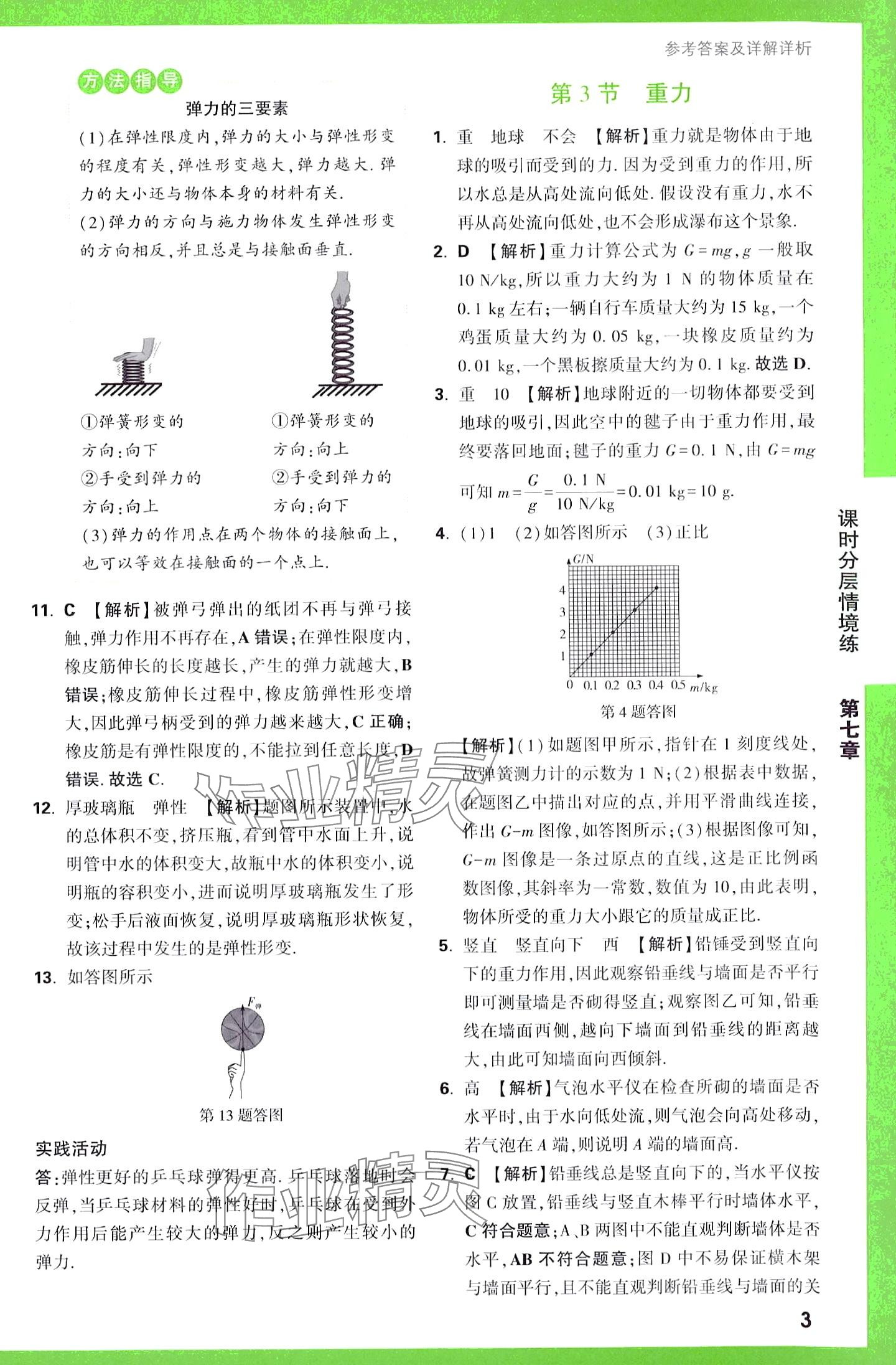 2024年万唯中考情境题八年级物理下册人教版&nbsp;第3页