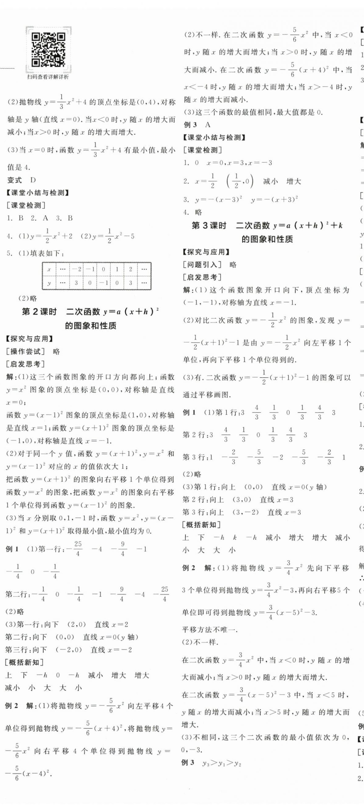 2025年全品学练考九年级数学上册沪科版 第2页