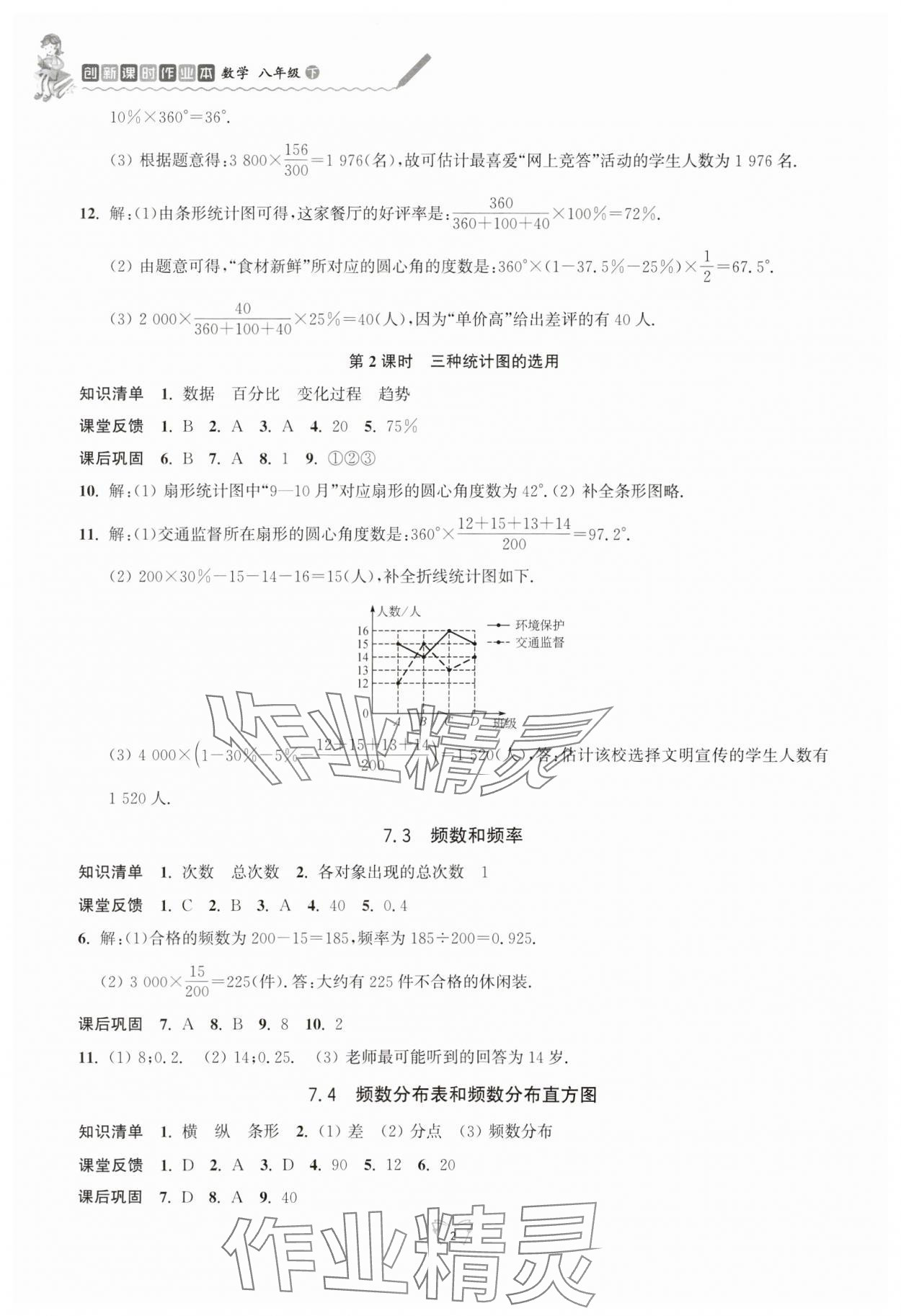 2024年創(chuàng)新課時作業(yè)本八年級數(shù)學(xué)下冊蘇科版 第2頁