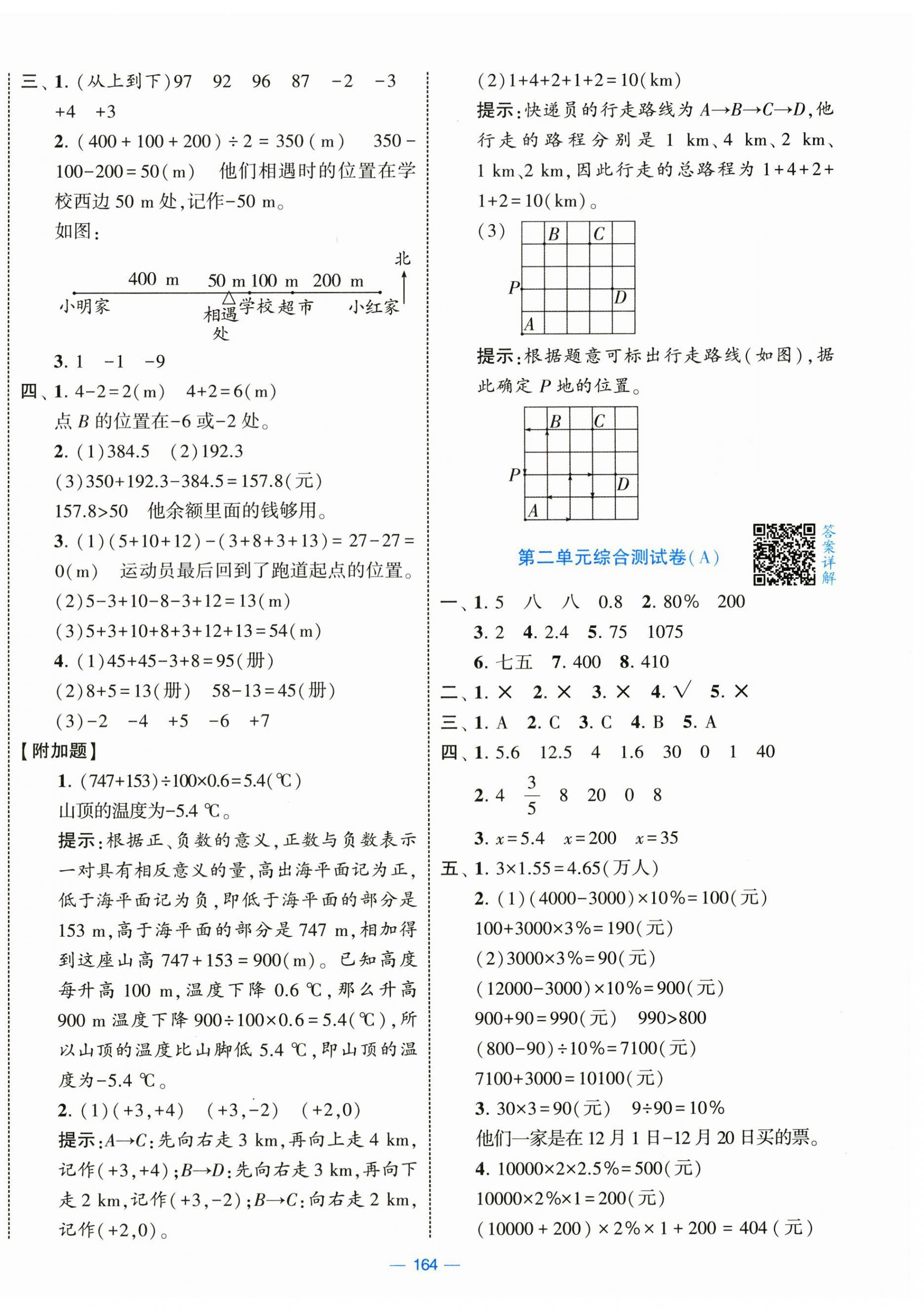 2025年學霸提優(yōu)大試卷六年級數(shù)學下冊人教版 第2頁