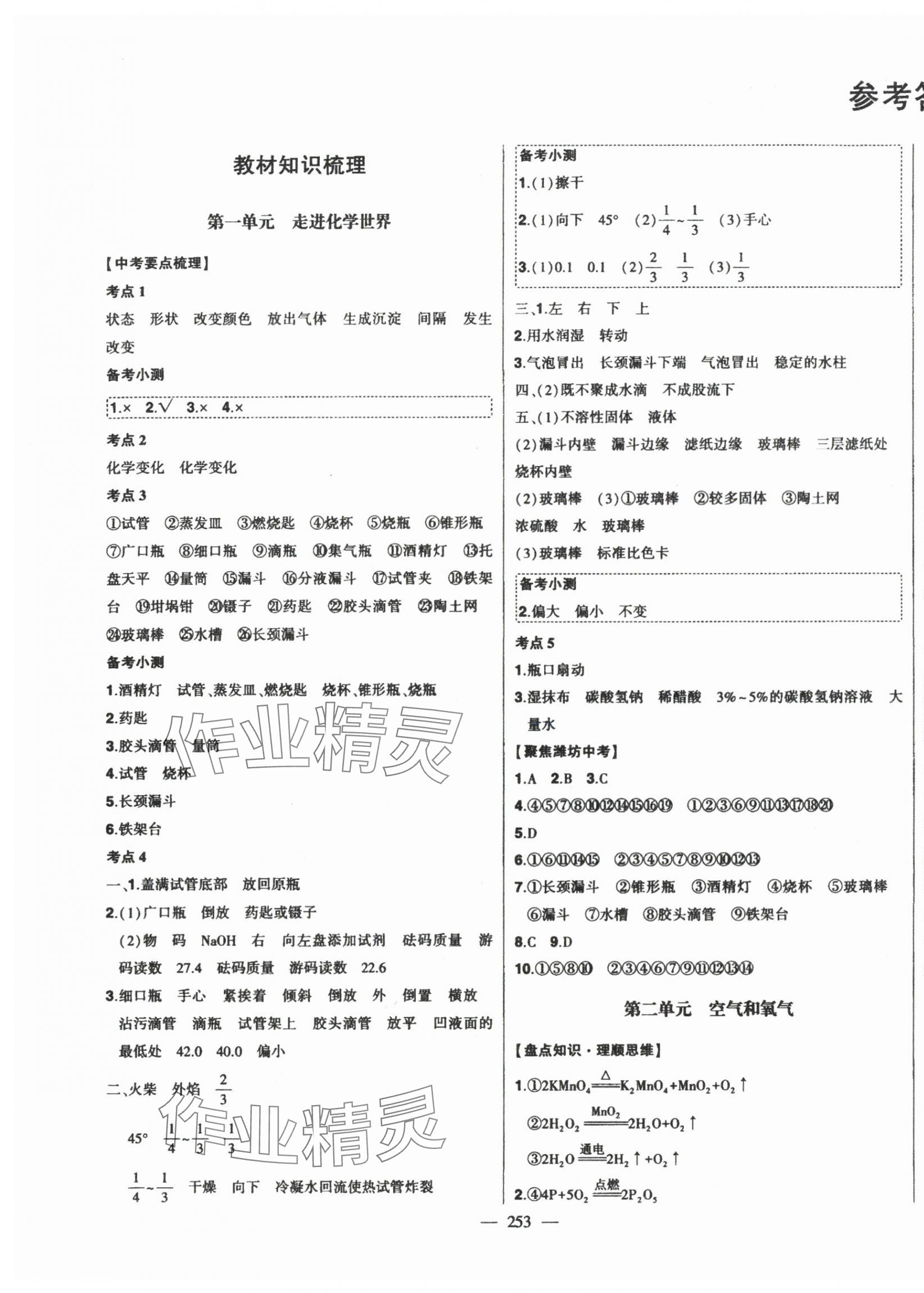 2025年智慧大課堂學業總復習全程精練化學人教版 第1頁