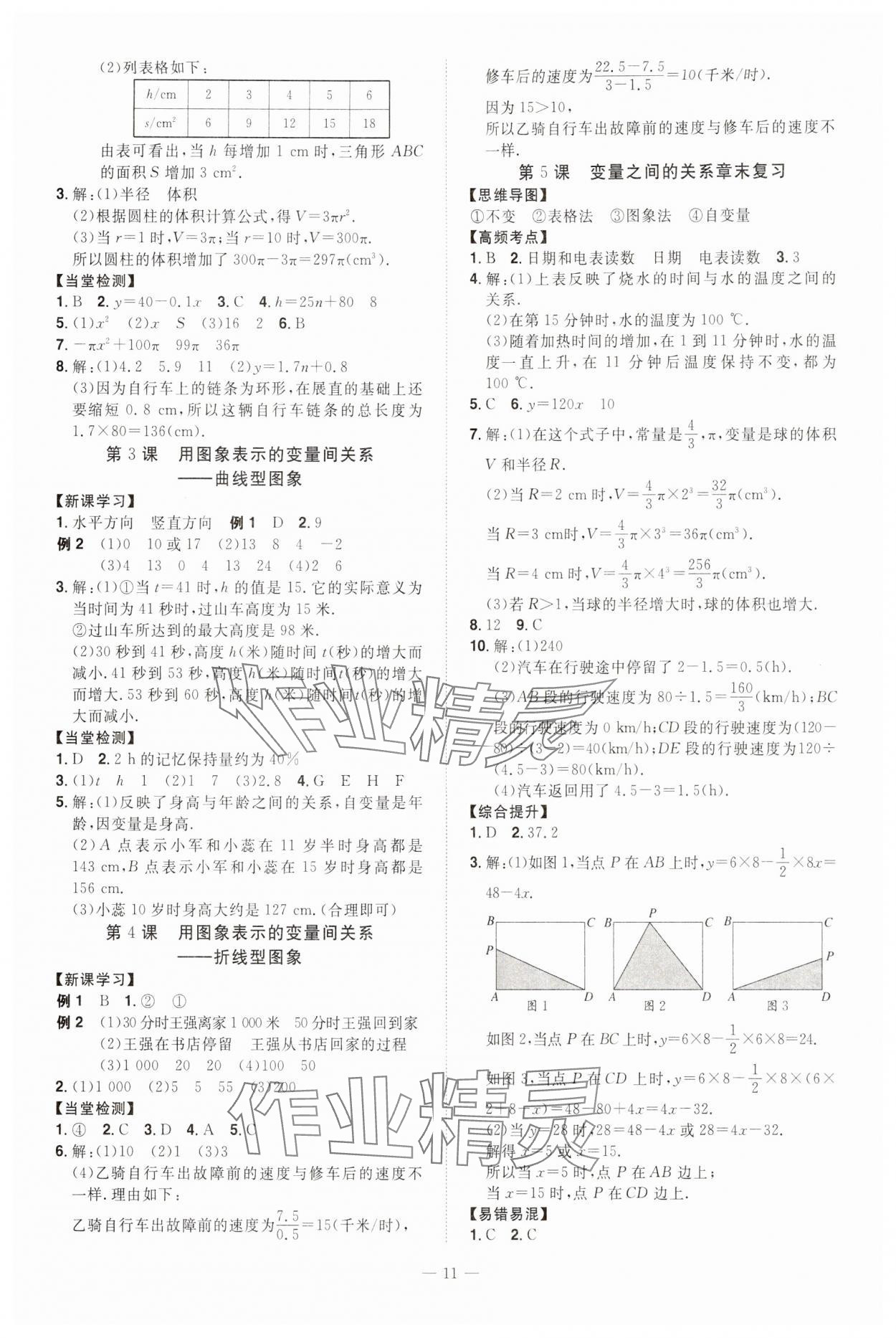 2024年同步?jīng)_刺七年級數(shù)學(xué)下冊北師大版 第11頁