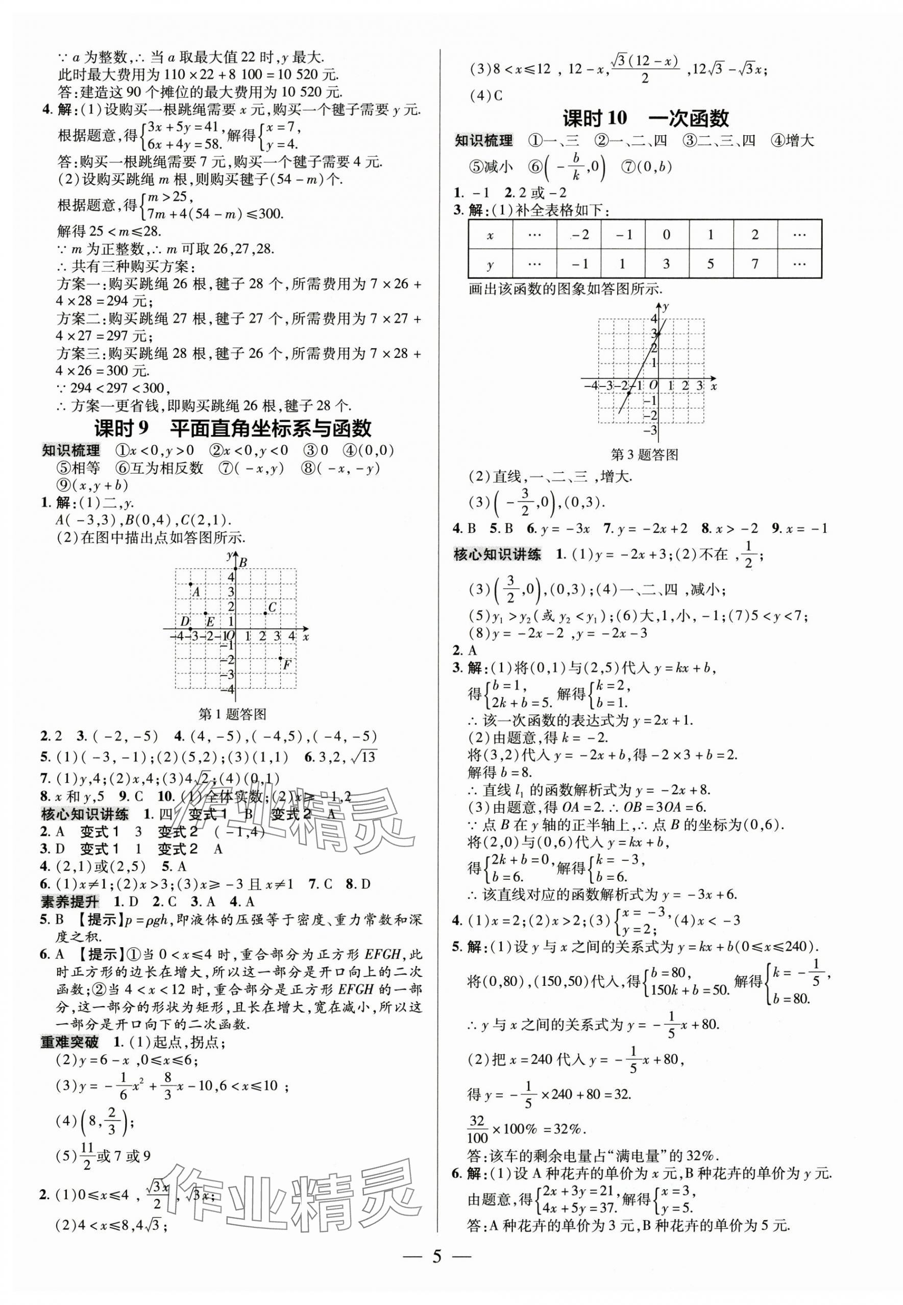 2025年領(lǐng)跑中考數(shù)學(xué)廣東專版 第5頁