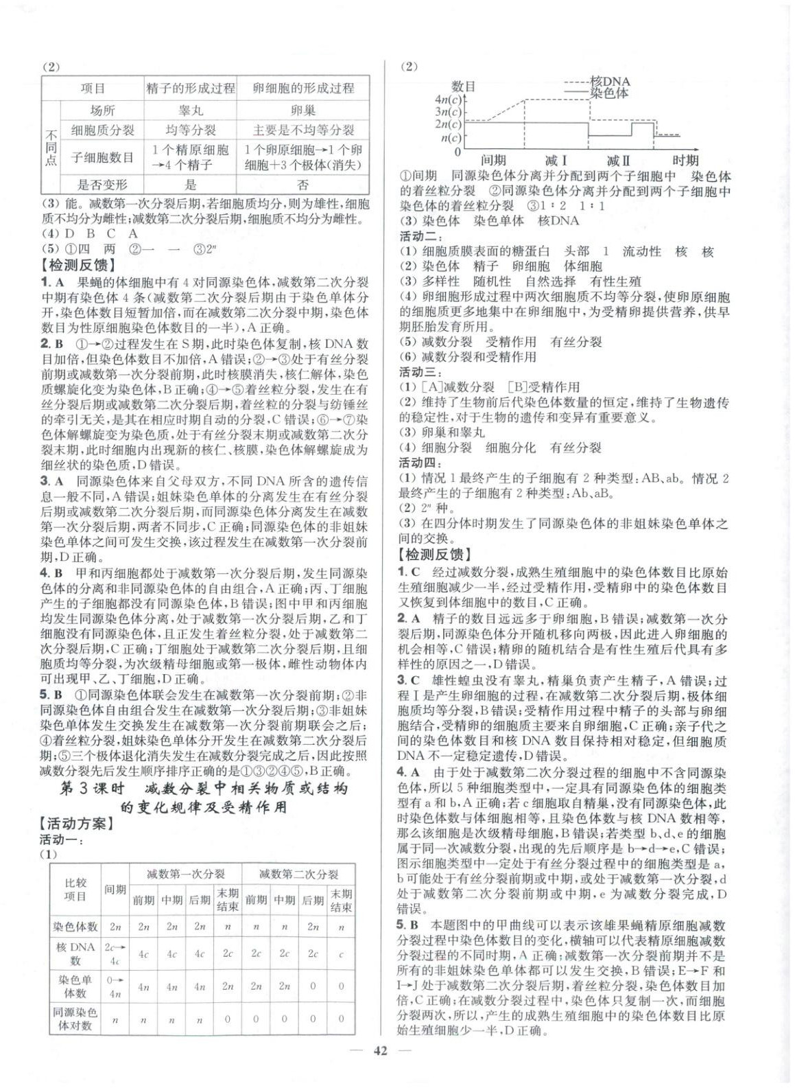 2025年活動單導學課程高中生物必修第二冊蘇教版&nbsp;第2頁