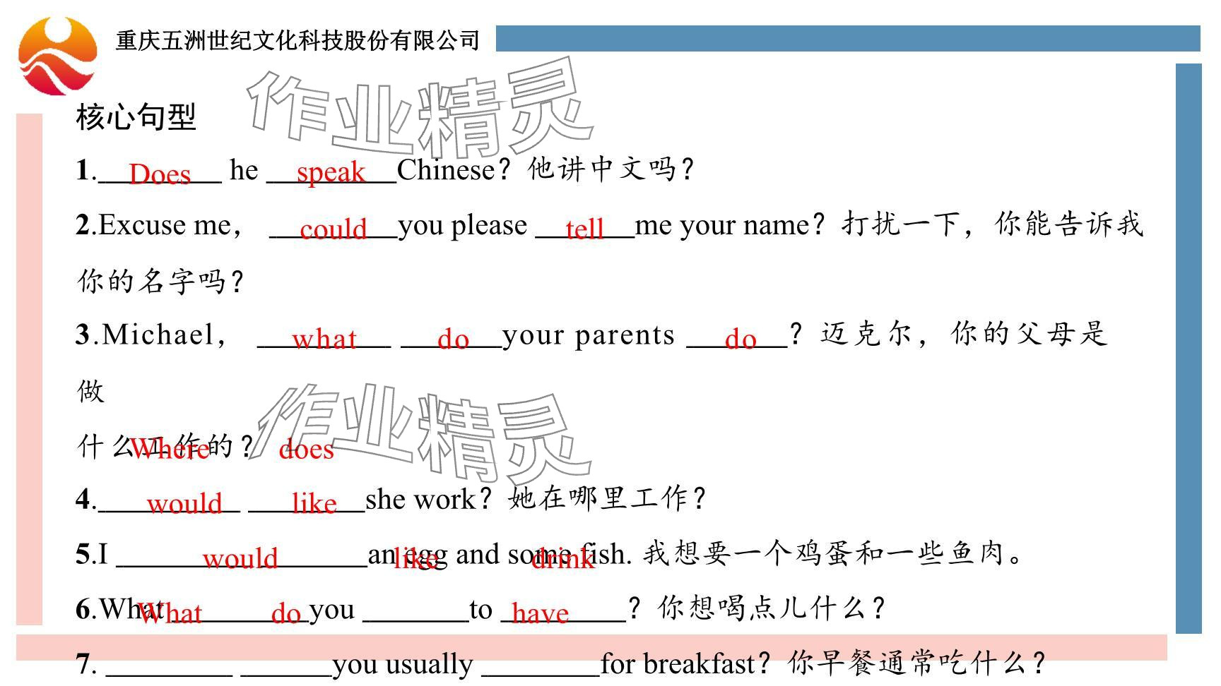 2024年重慶市中考試題分析與復(fù)習(xí)指導(dǎo)英語(yǔ)仁愛(ài)版 參考答案第50頁(yè)