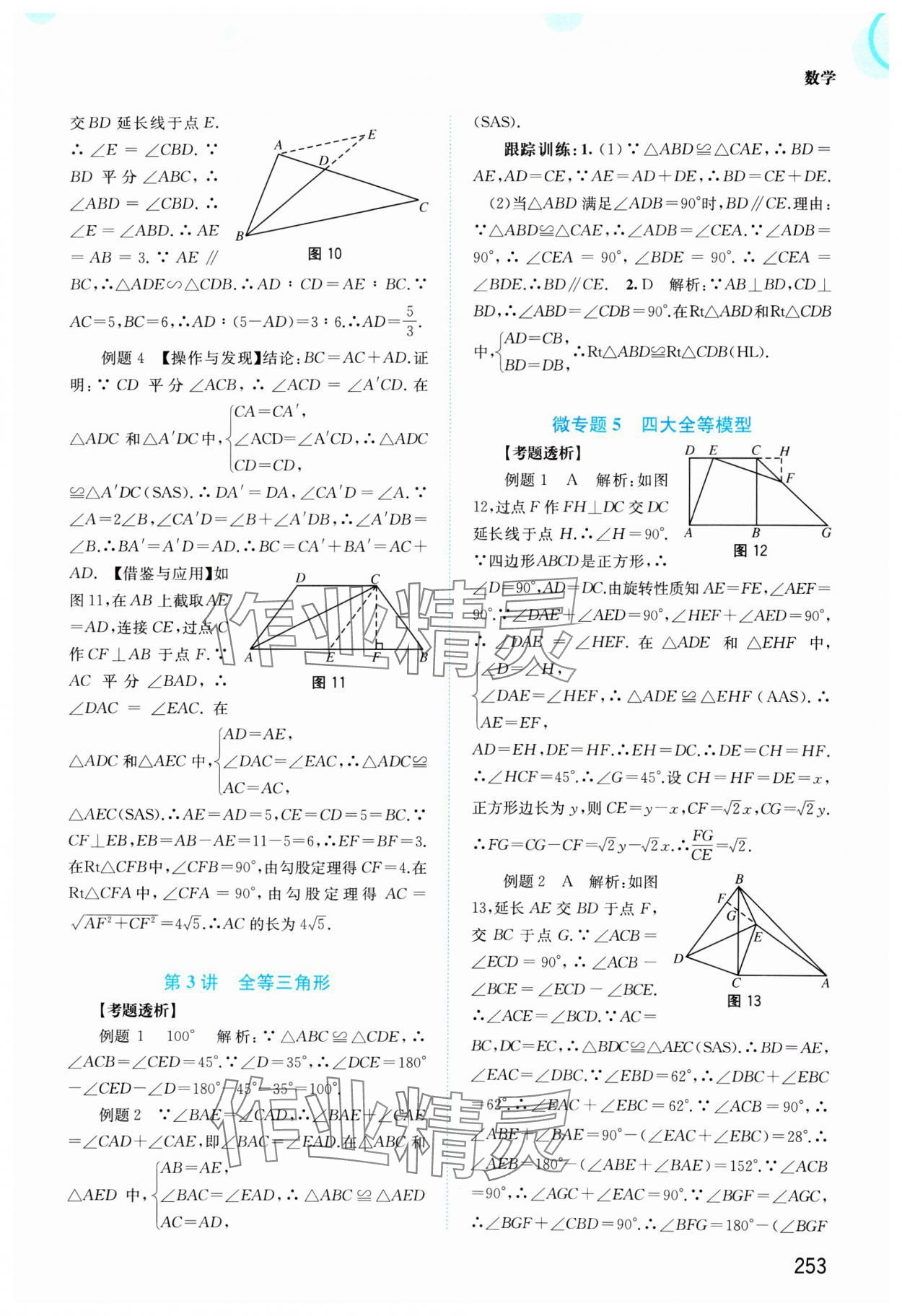 2025年中考指南总复习数学A版 第11页