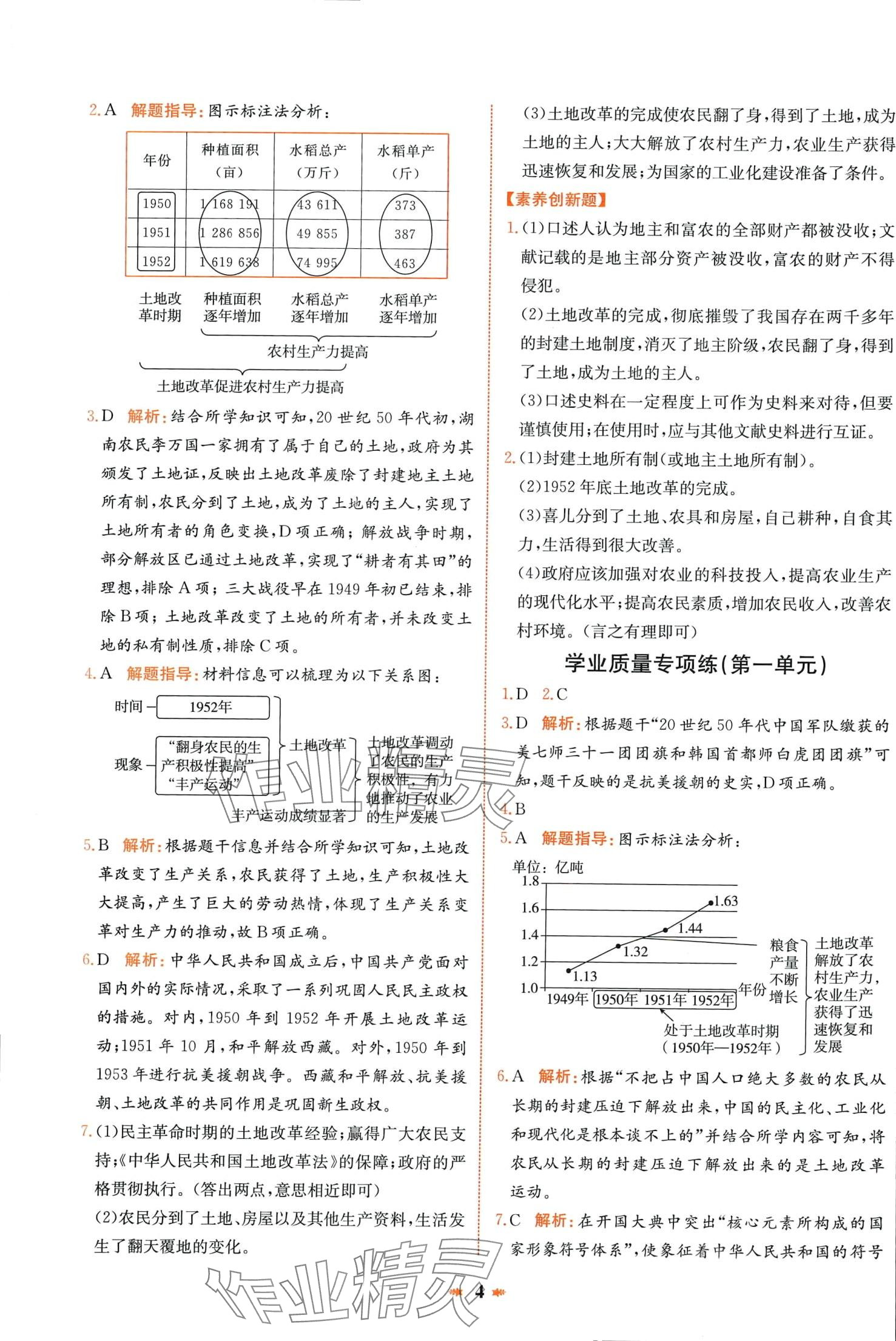 2024年智學(xué)酷提優(yōu)精練八年級(jí)歷史下冊(cè)人教版廣東專版 第4頁(yè)