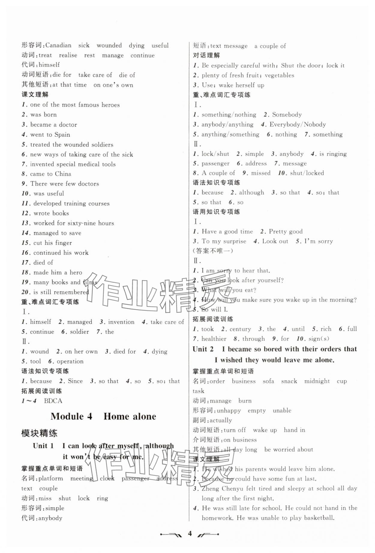 2025年新课程新教材导航学九年级英语上册外研版 第4页