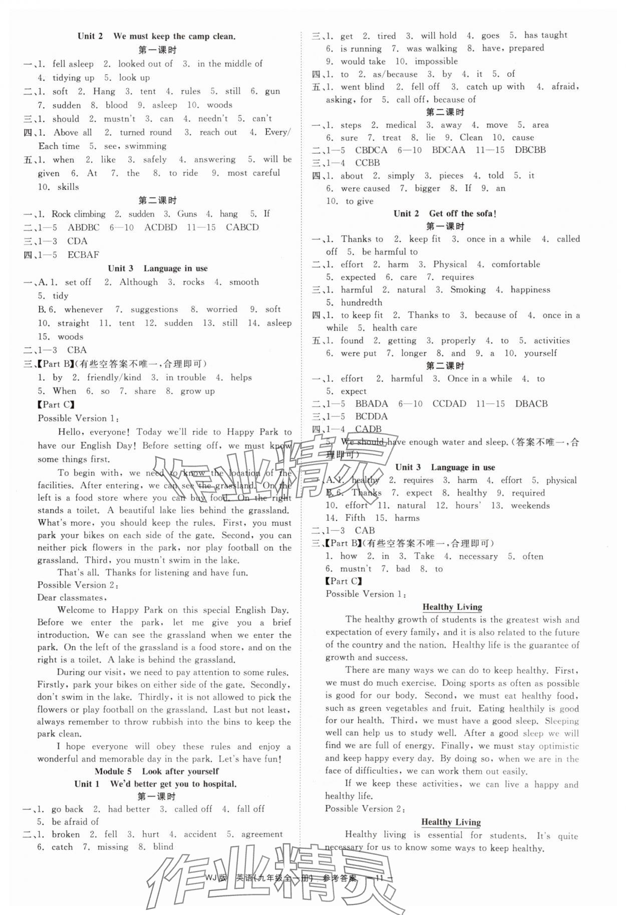 2025年精彩練習就練這一本九年級英語全一冊外研版 第11頁