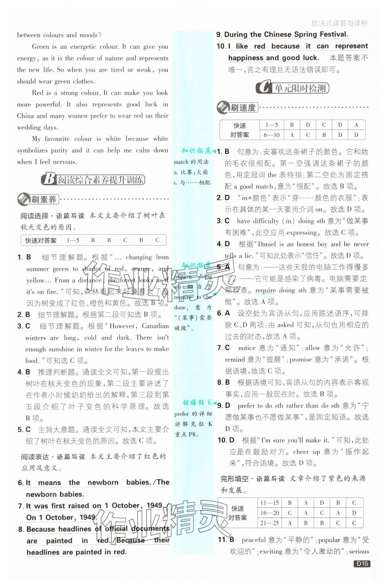 2025年初中必刷題九年級英語全一冊譯林版 第15頁