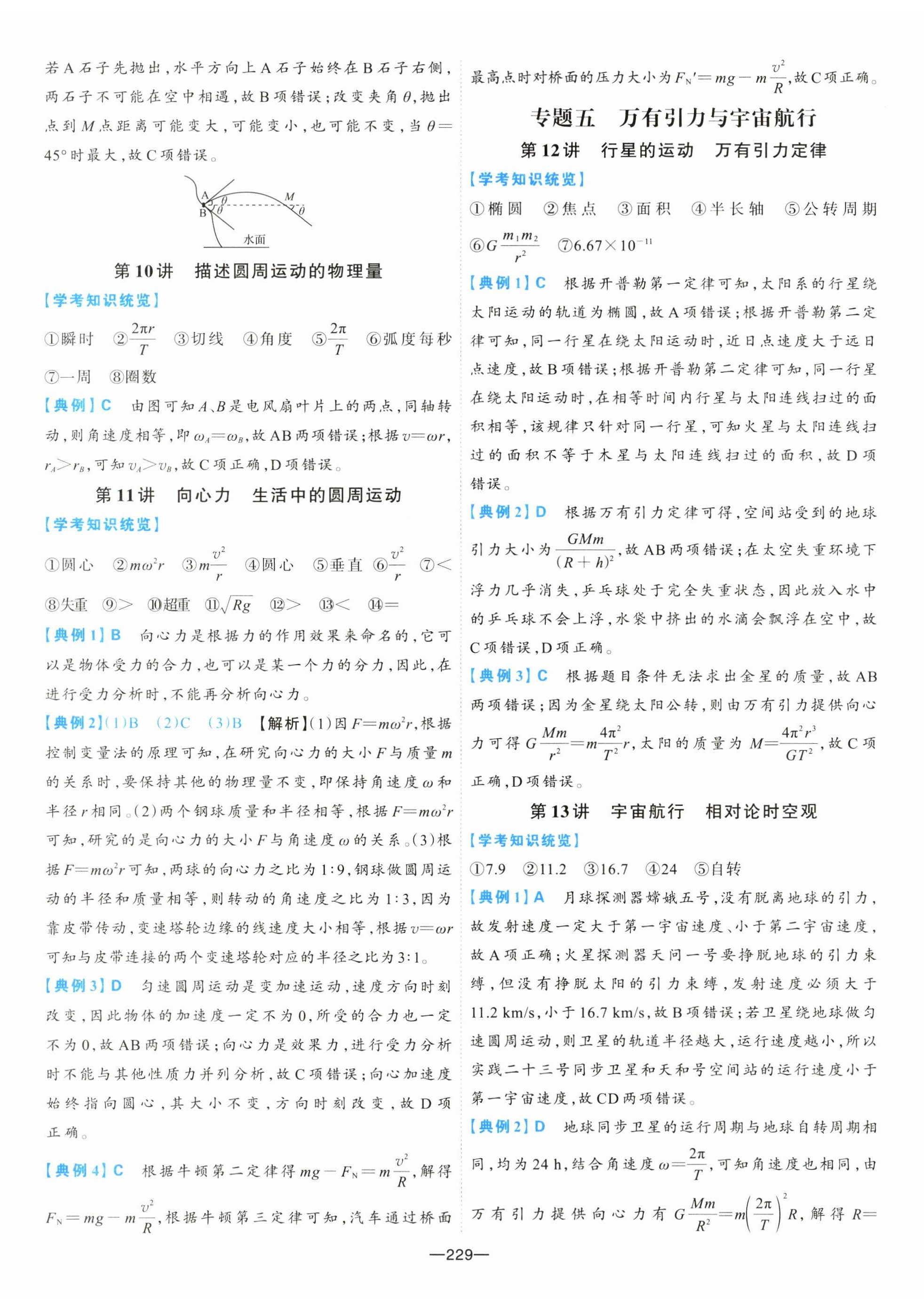 2025年A+評價(jià)學(xué)業(yè)水平考試物理&nbsp;參考答案第5頁