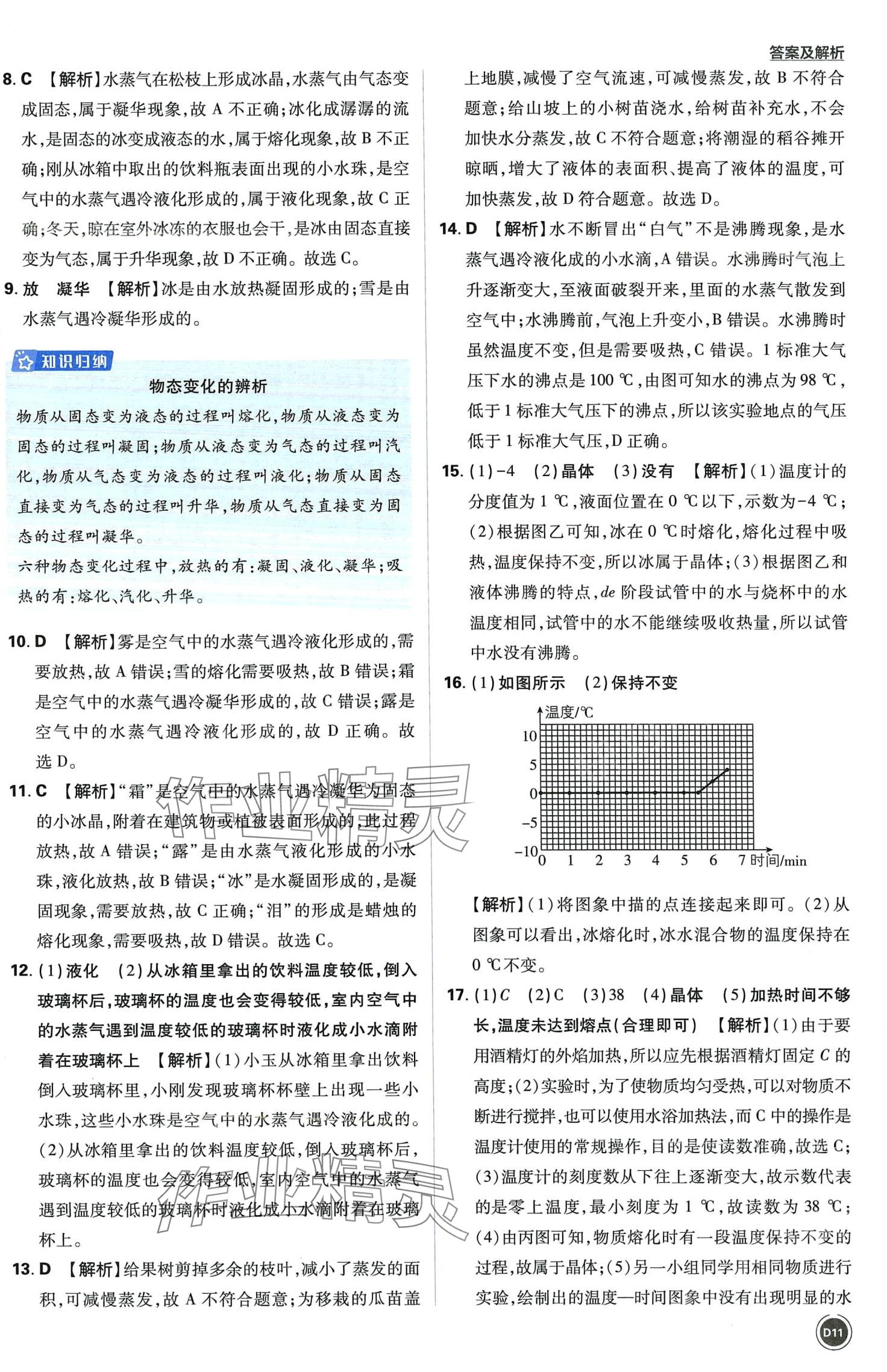 2024年中考必刷卷開明出版社物理&nbsp;第11頁