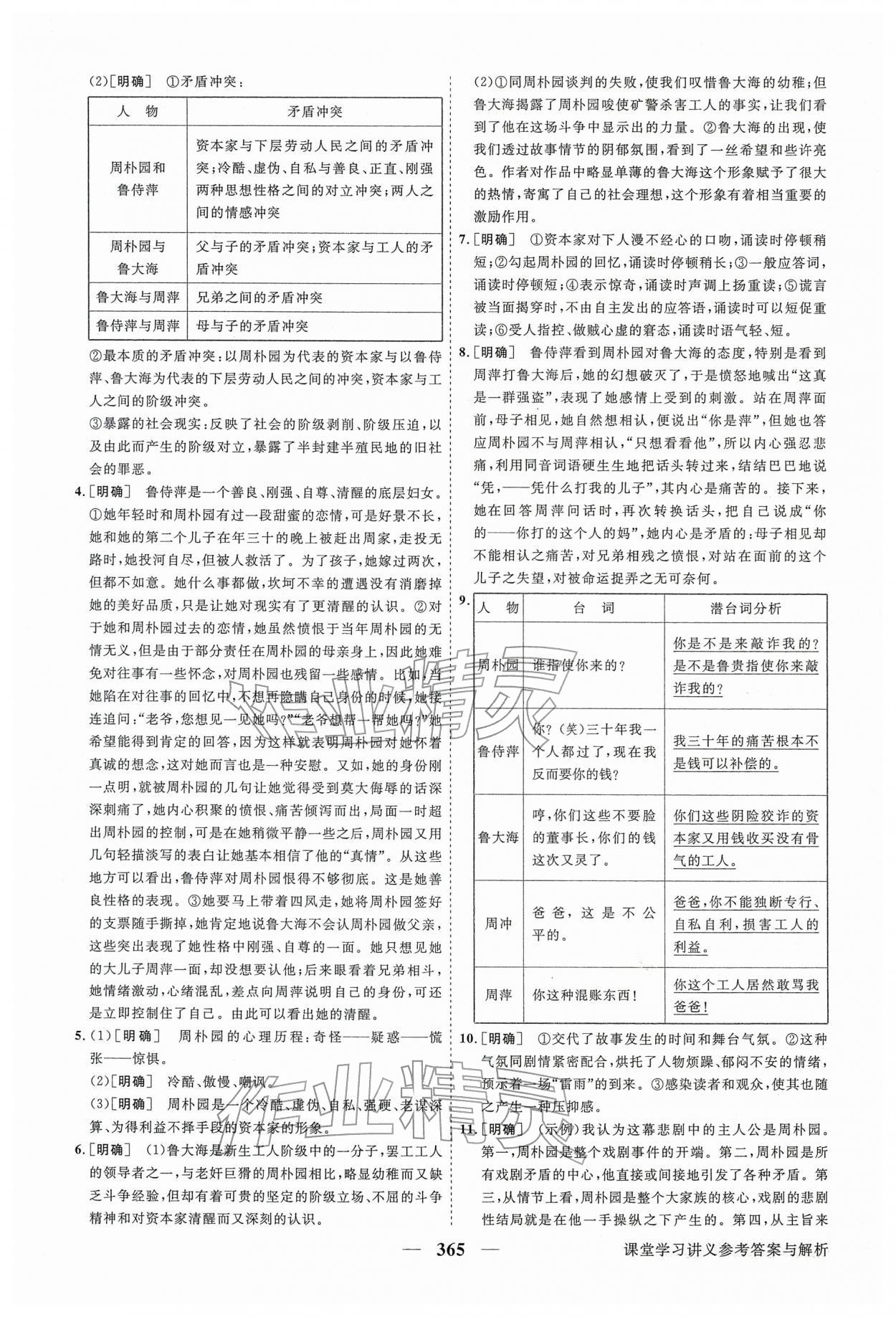 2026年高中同步创新课堂优化方案高中语文下册人教版&nbsp;第11页
