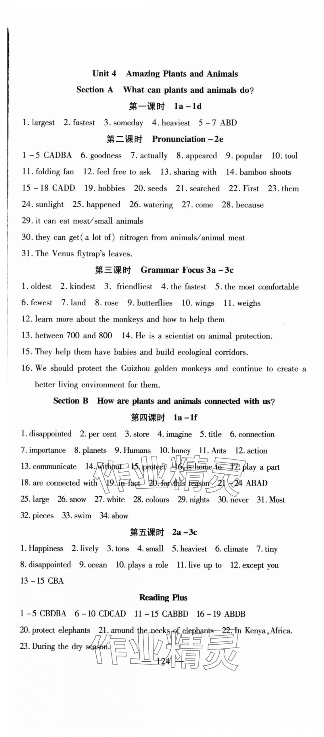 2025年351高效课堂导学案八年级英语上册人教版湖北专版 第4页