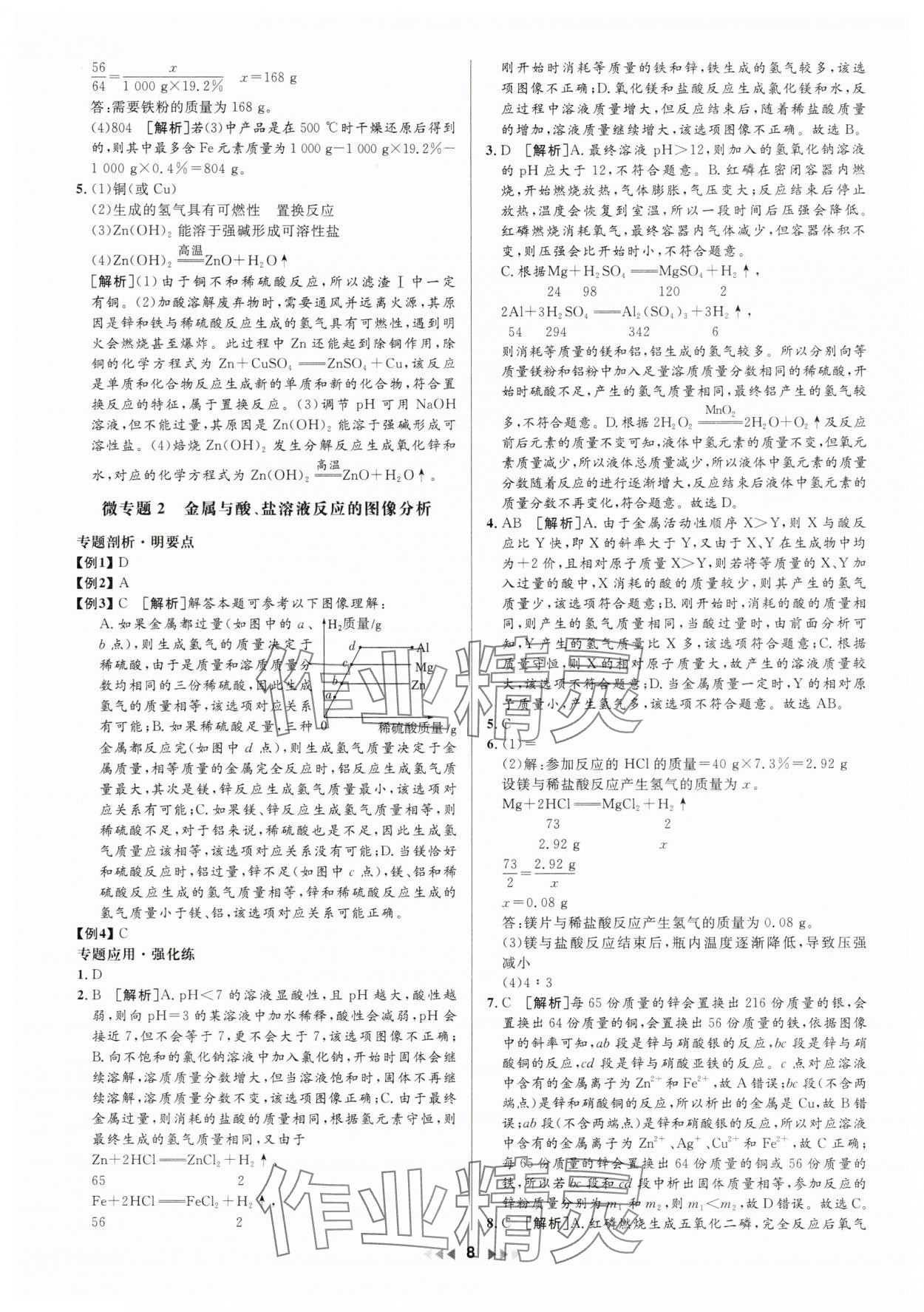 2025年金鑰匙贏戰中考化學廣東專版 第8頁