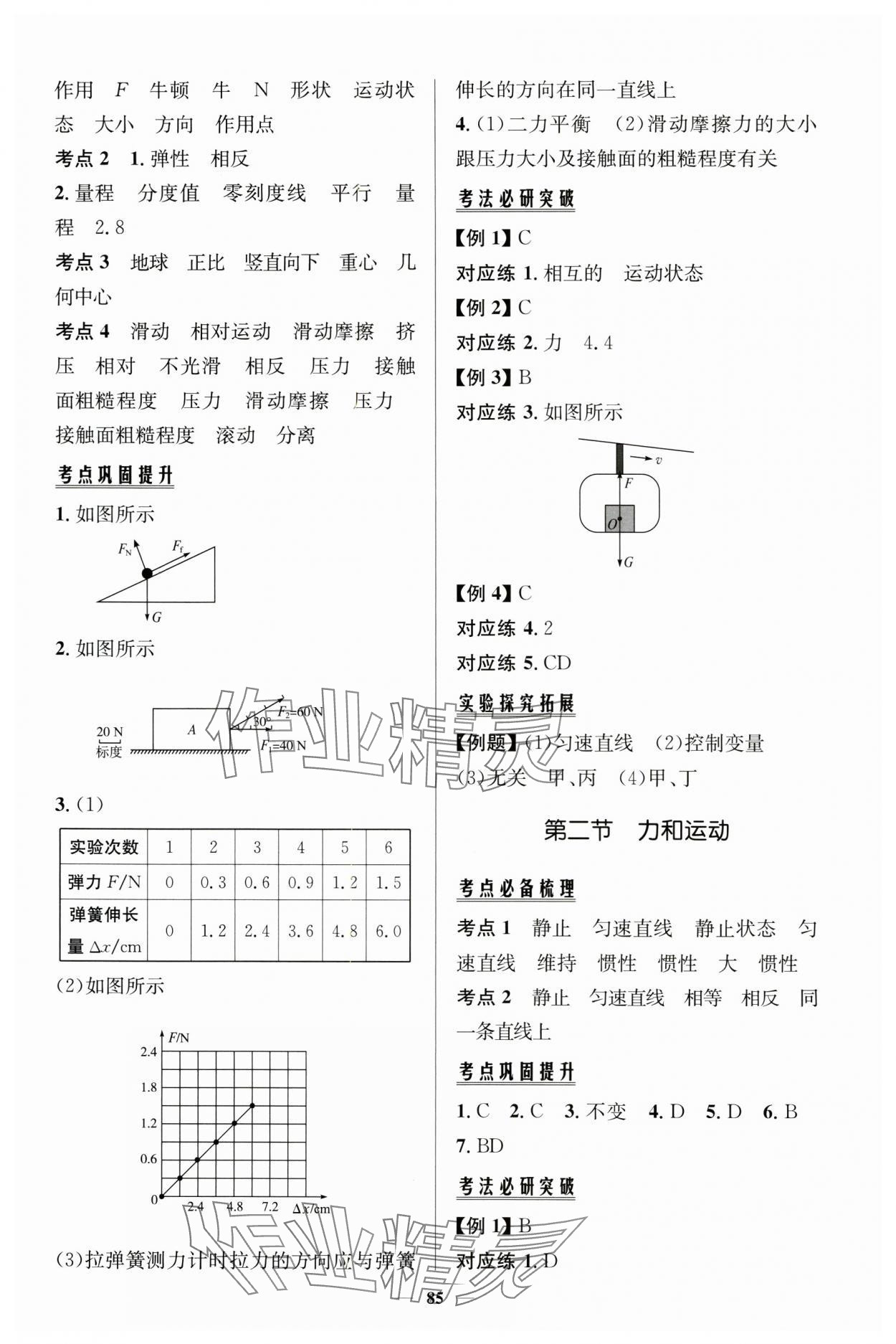 2025年初中总复习手册知识出版社物理 第5页