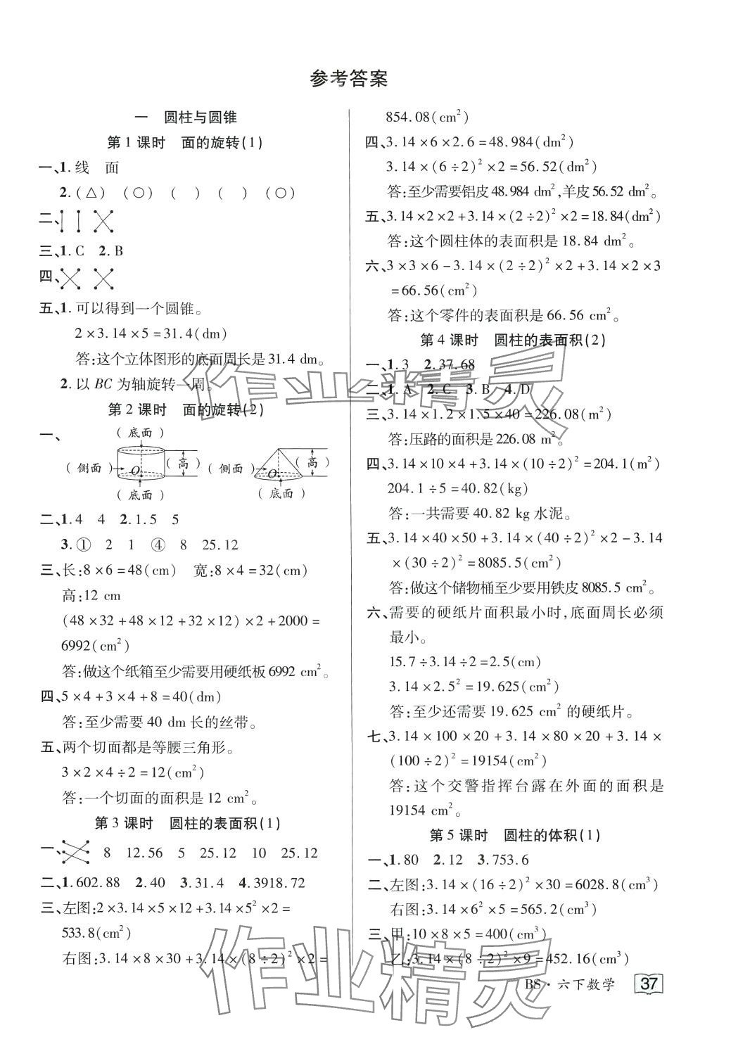 2024年花兒與星星六年級(jí)數(shù)學(xué)下冊(cè)北師大版 第1頁(yè)