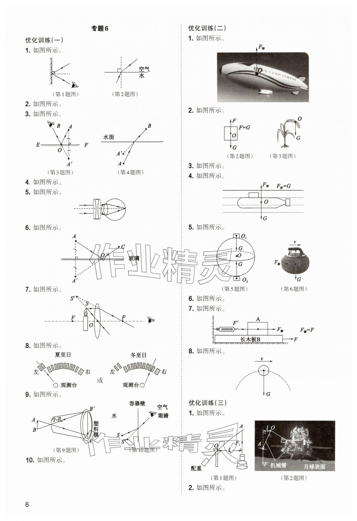 2026年中考复习指导与优化训练物理&nbsp;第6页