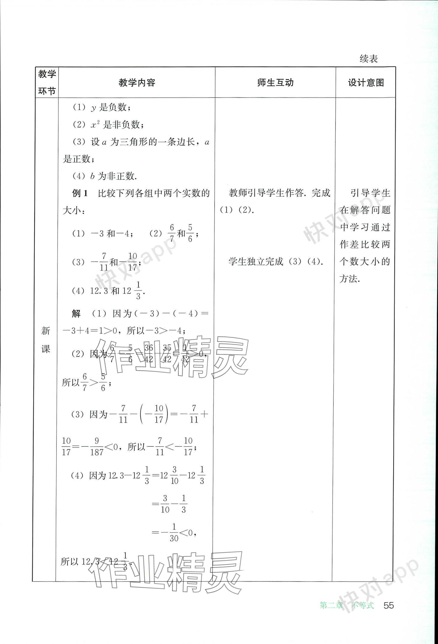 2023年基礎(chǔ)模塊人民教育出版社中職數(shù)學(xué)上冊 參考答案第55頁