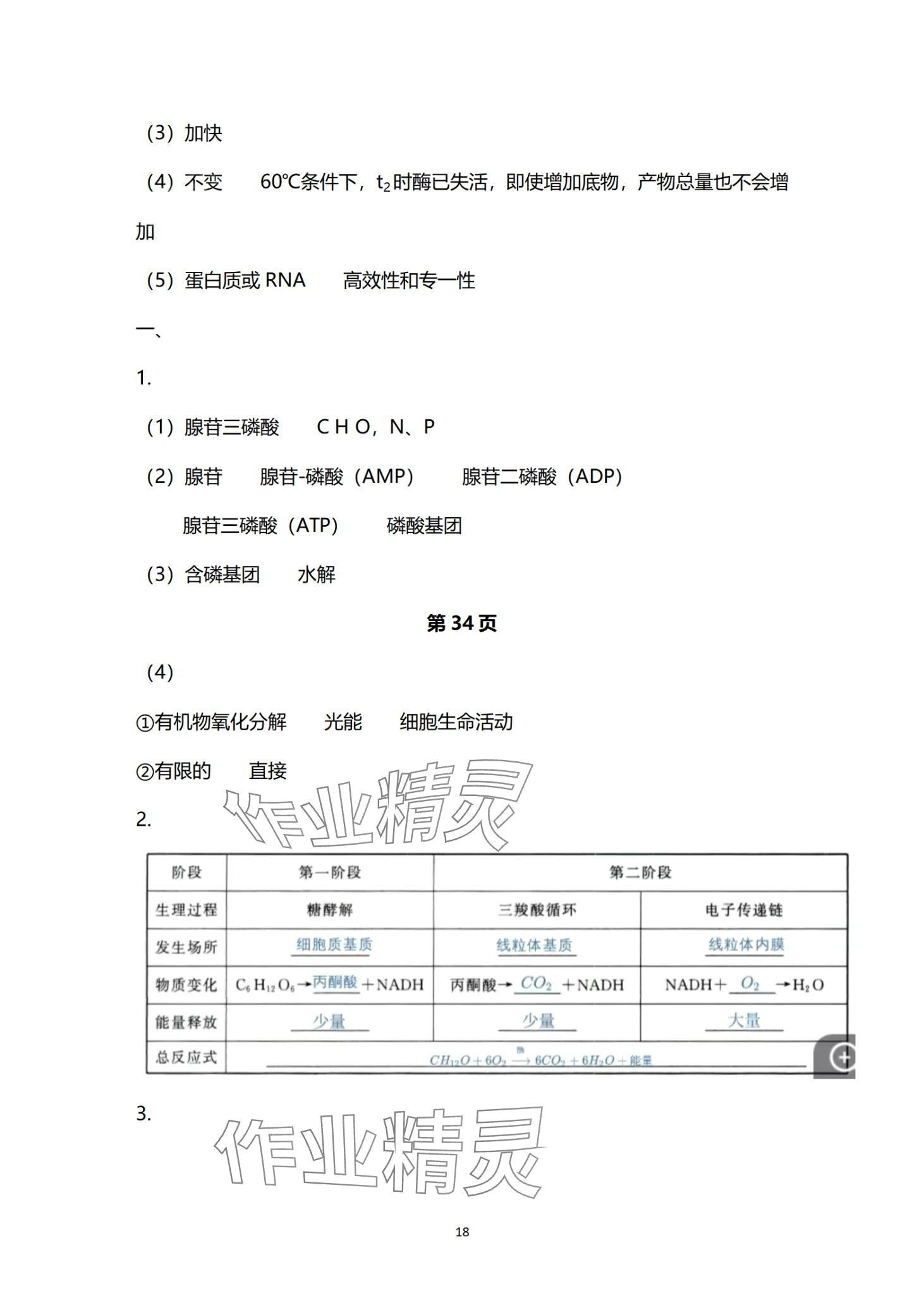 2024年新学案轻松合格考高中生物沪教版&nbsp;第18页