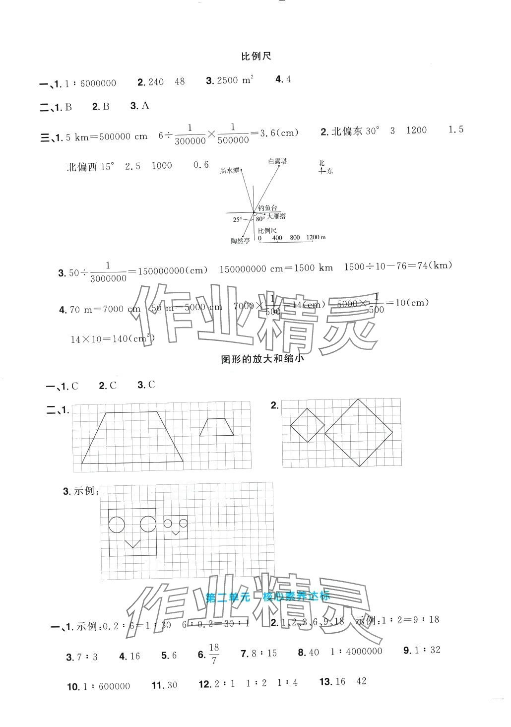 2024年阳光同学一线名师全优好卷六年级数学下册北师大版 第3页