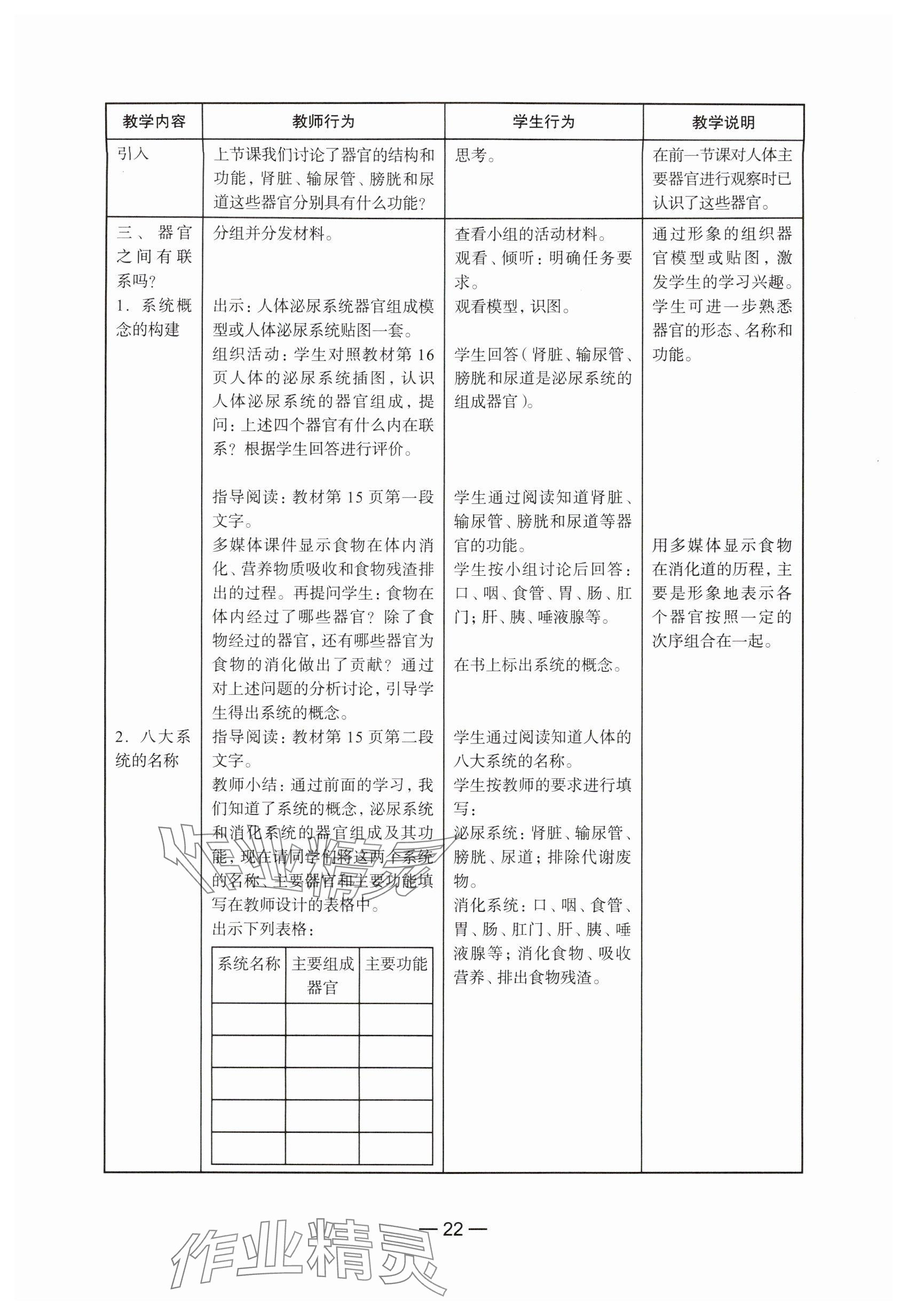 2024年教材課本生命科學(xué)第一冊滬教版五四制 參考答案第16頁