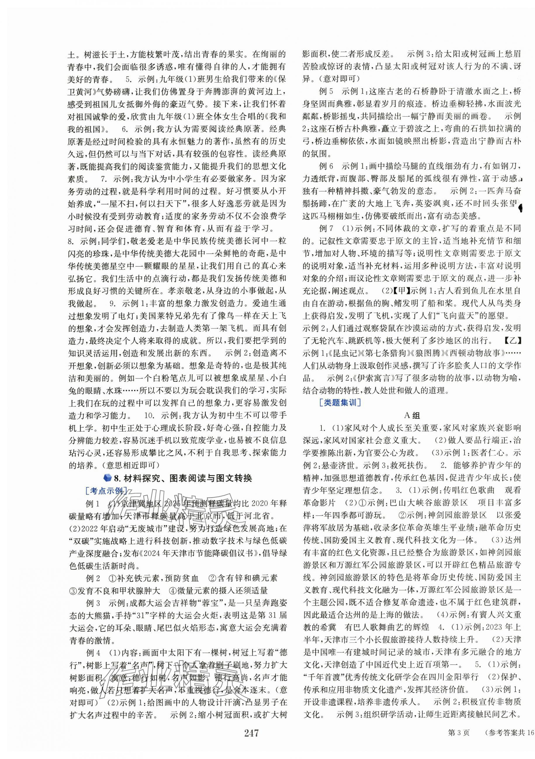 2025年點(diǎn)擊中考中考全程總復(fù)習(xí)語文 第3頁